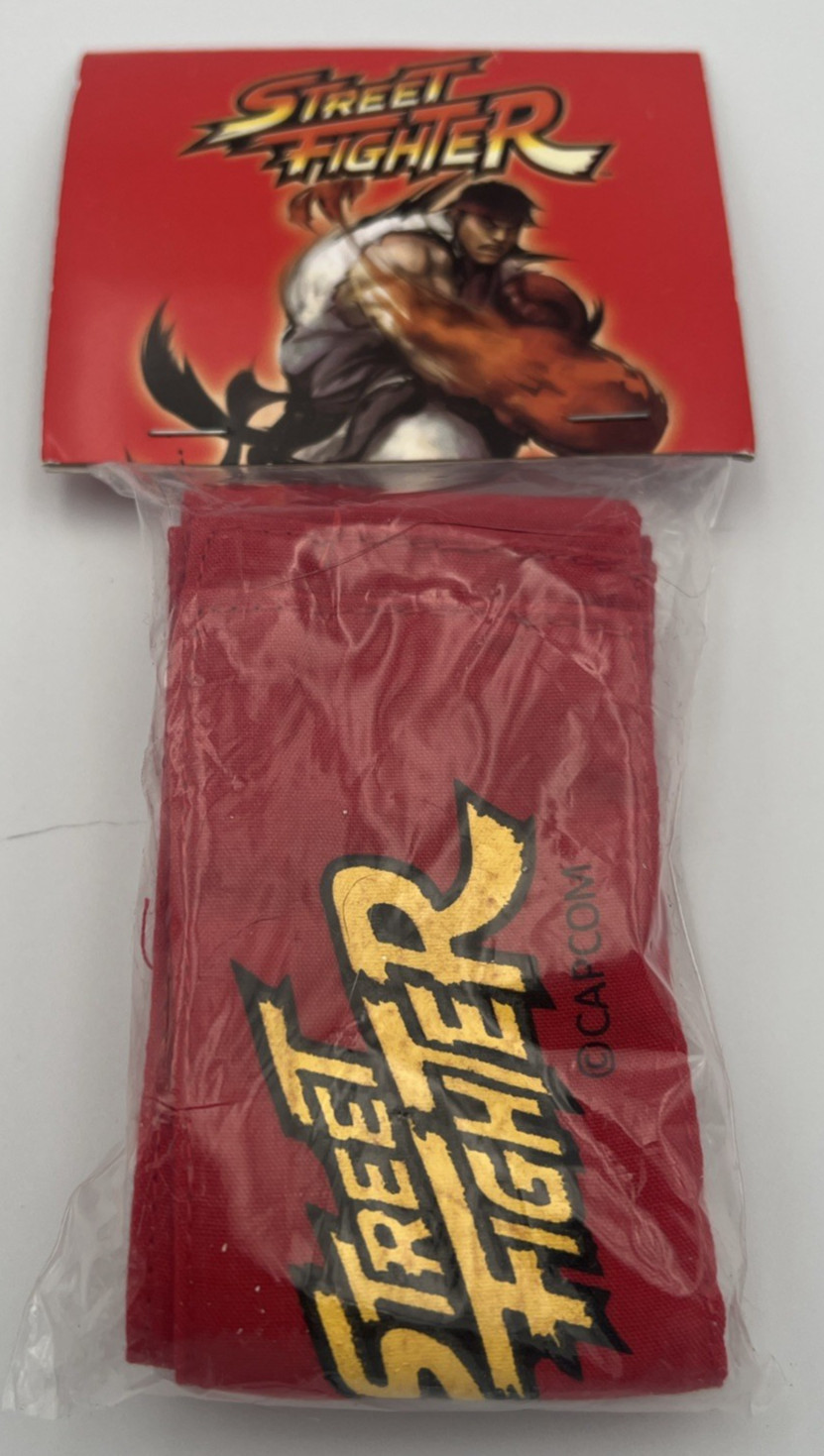 Street Fighter Ryu Bandana Headband Capcom Loot Crate Exclusive NEW