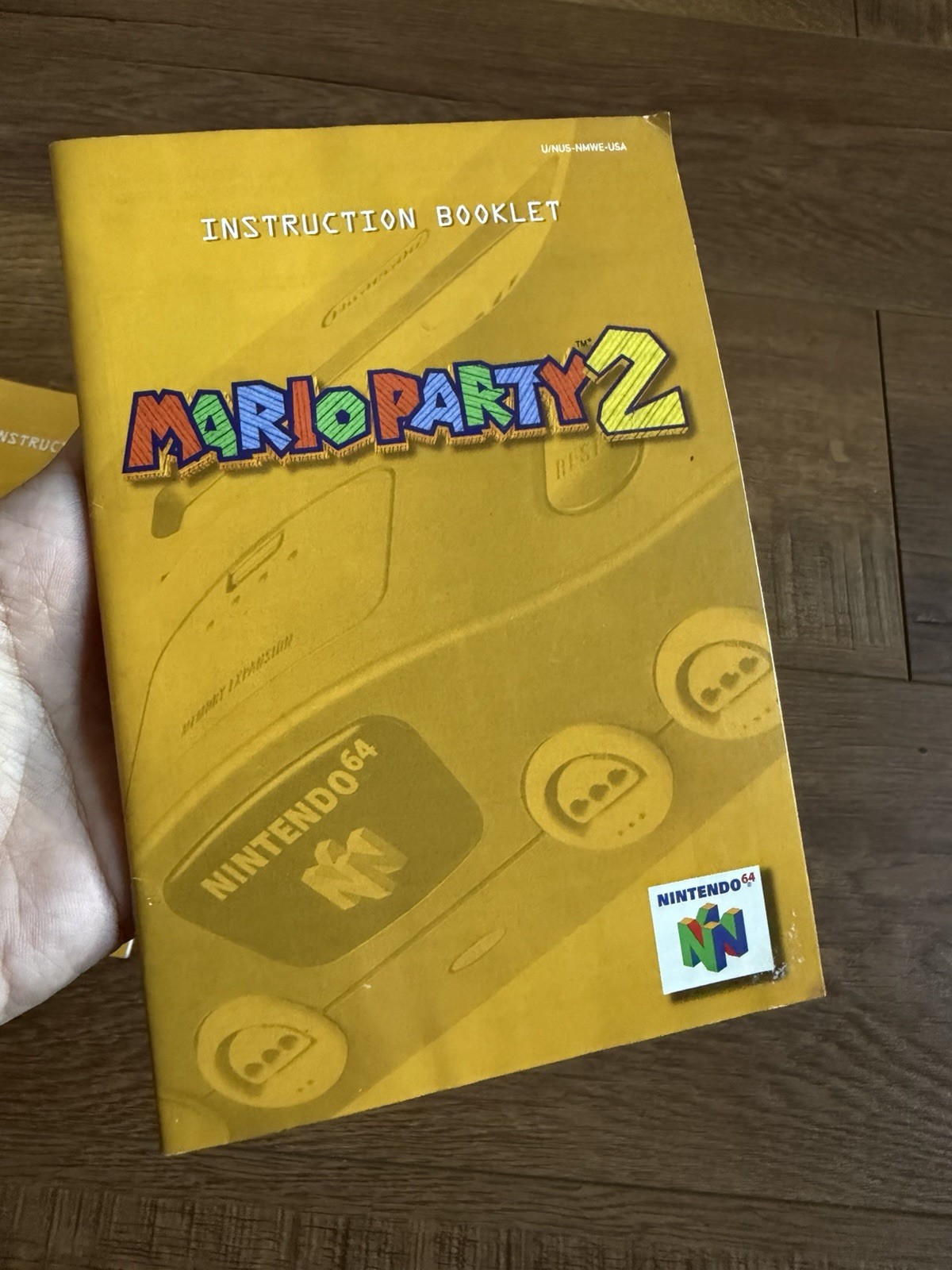 Mario Party 1 2 Nintendo 64 N64 Instruction Manual Booklet ONLY Fast Shipping!