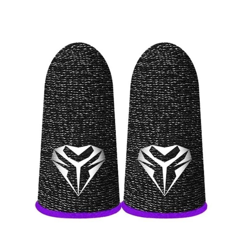 2Pcs Gaming Finger Sleeves Anti-Sweat Thumb Cover for Mobile Games High quality.
