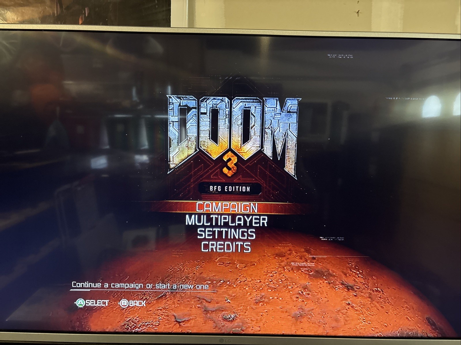 Doom 3 BFG Edition Microsoft Xbox 360 & Xbox One w Poster MINT DISC Tested!