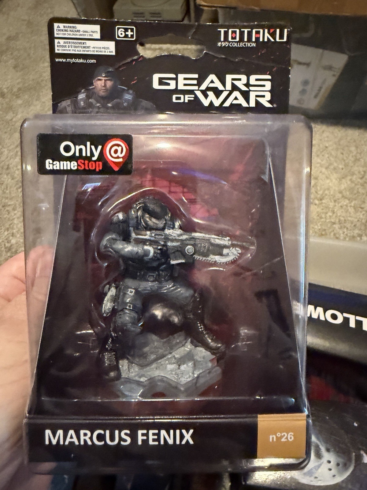 Marcus Fenix Gears of War Totaku Figure GameStop Exclusive New