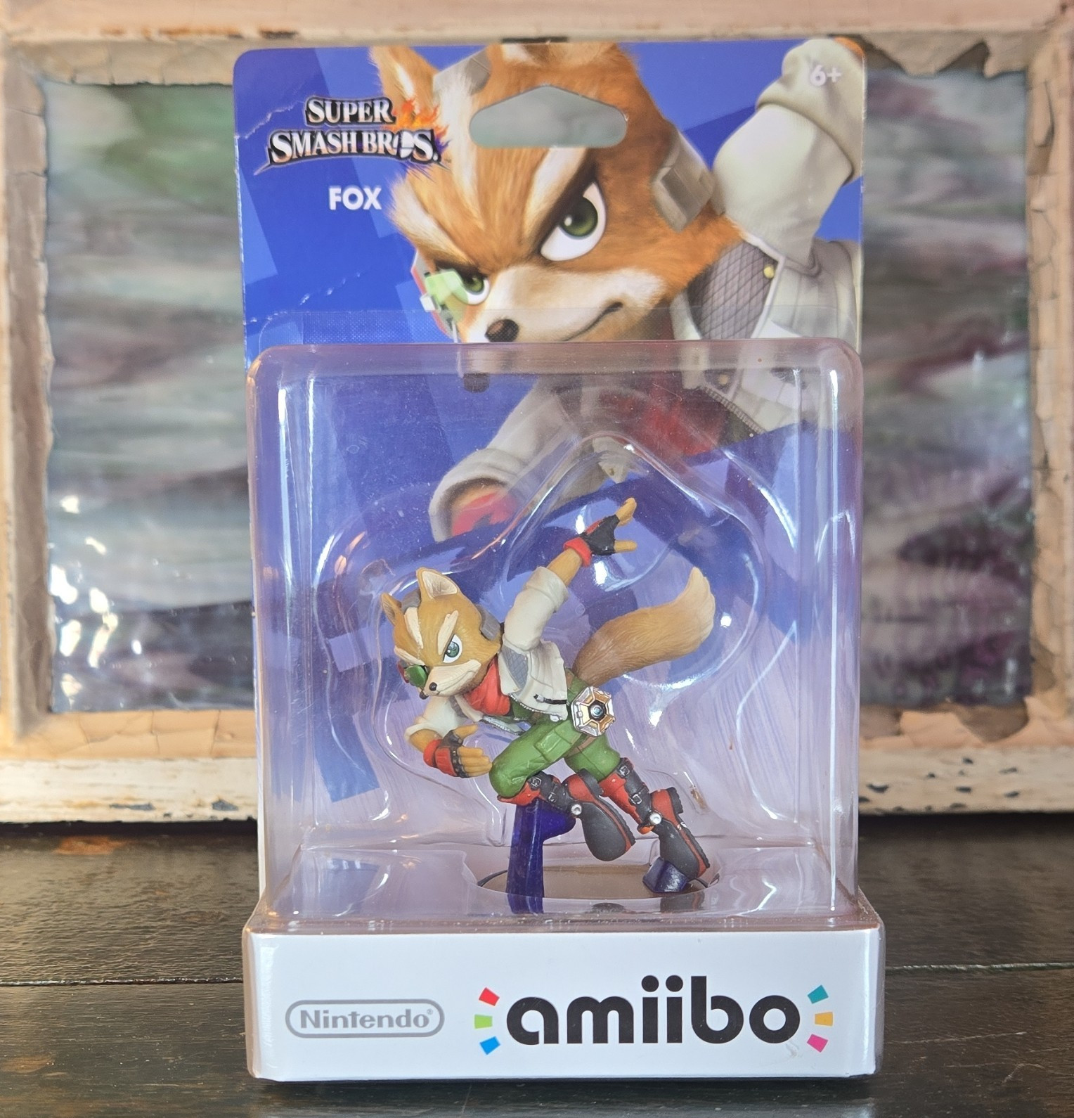Nintendo amiibo Fox Collectible Figure for Super Smash Bros. (Sealed, 2014)