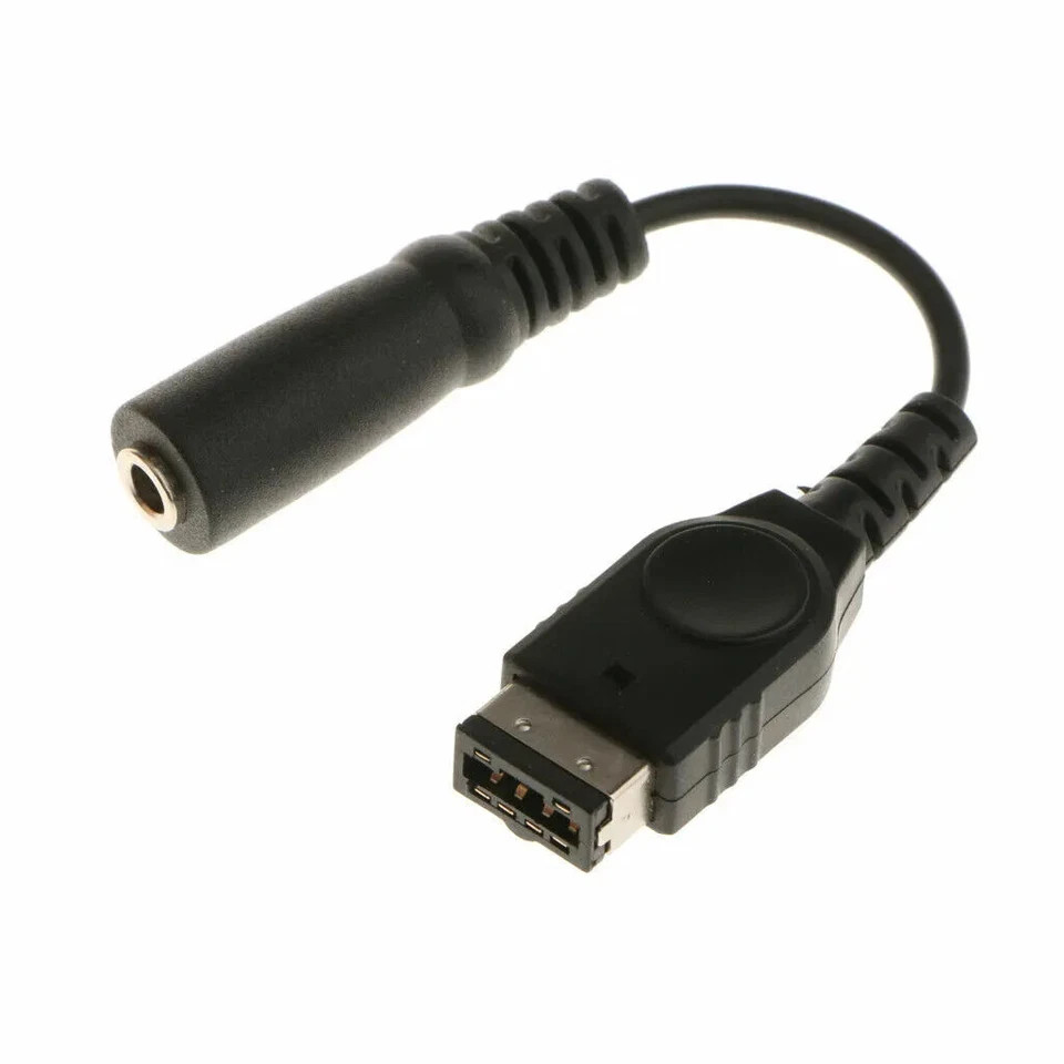 Headphone 3.5mm Jack Adapter Cable Audio Cord Nintendo Game Boy Advance GBA SP