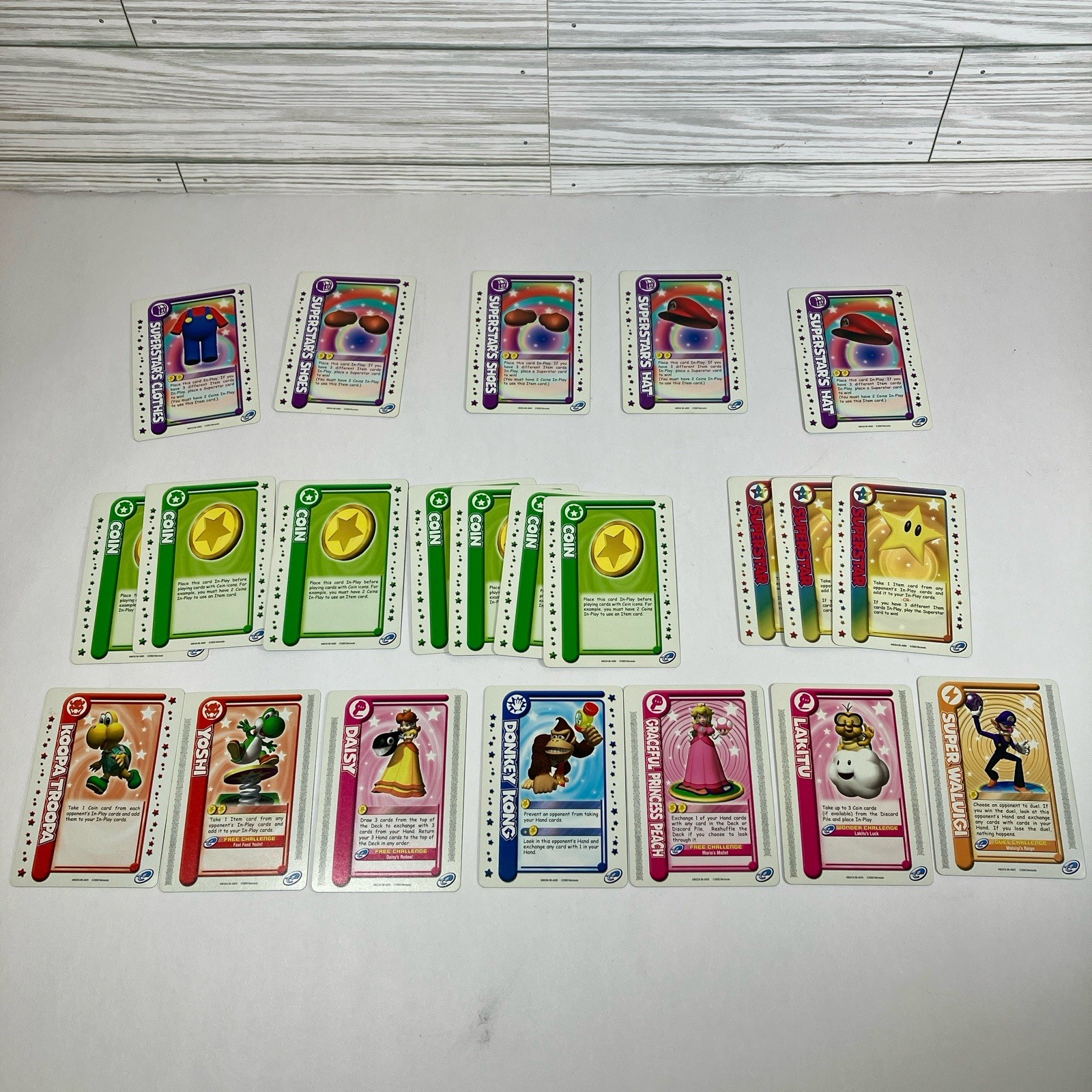 Mario Party e-Reader Card Game Nintendo Game Boy 2003 – 22 Cards Lot – No Box
