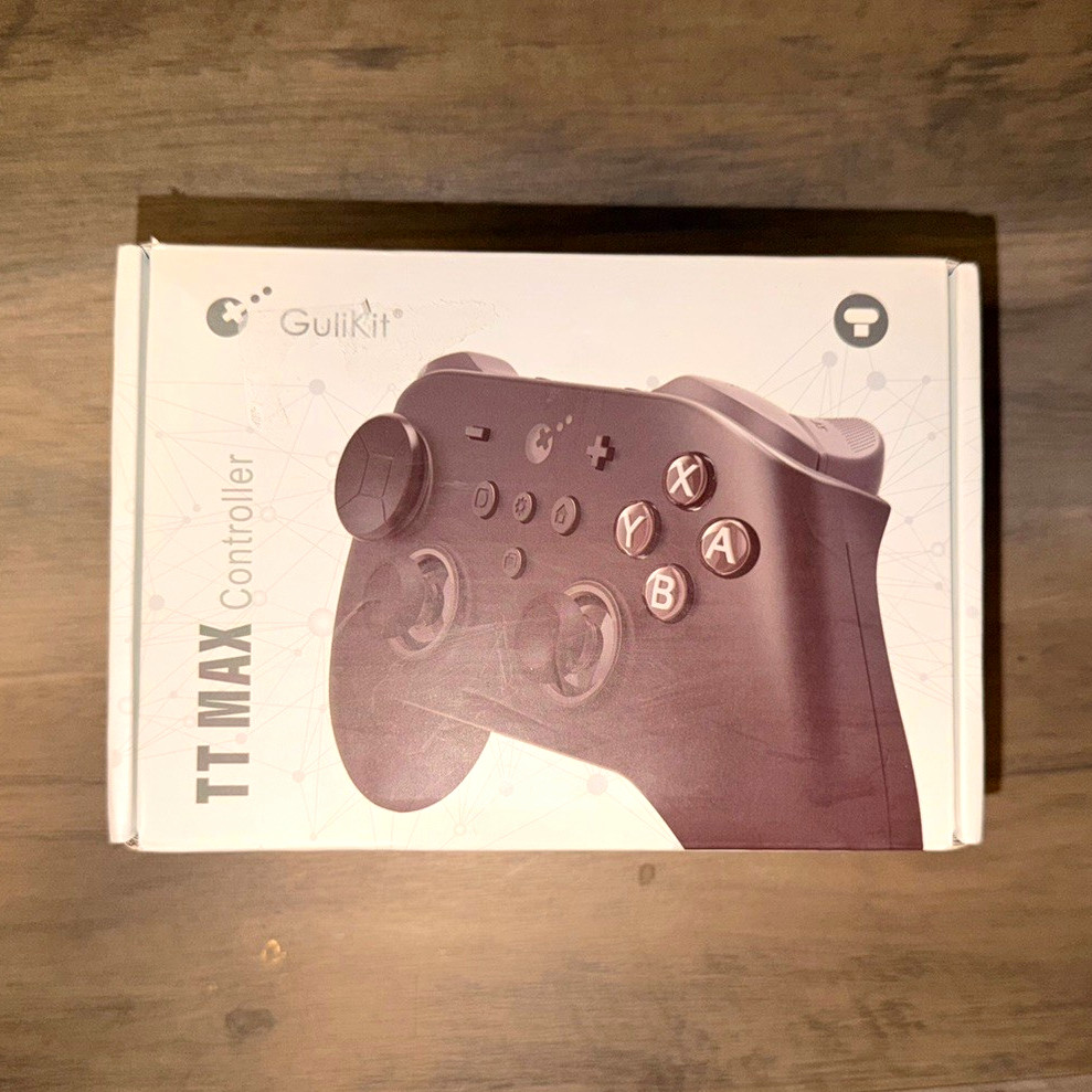 GuliKit TT MAX Controller Black Wired/Wireless RGB Turbo for Switch + Case
