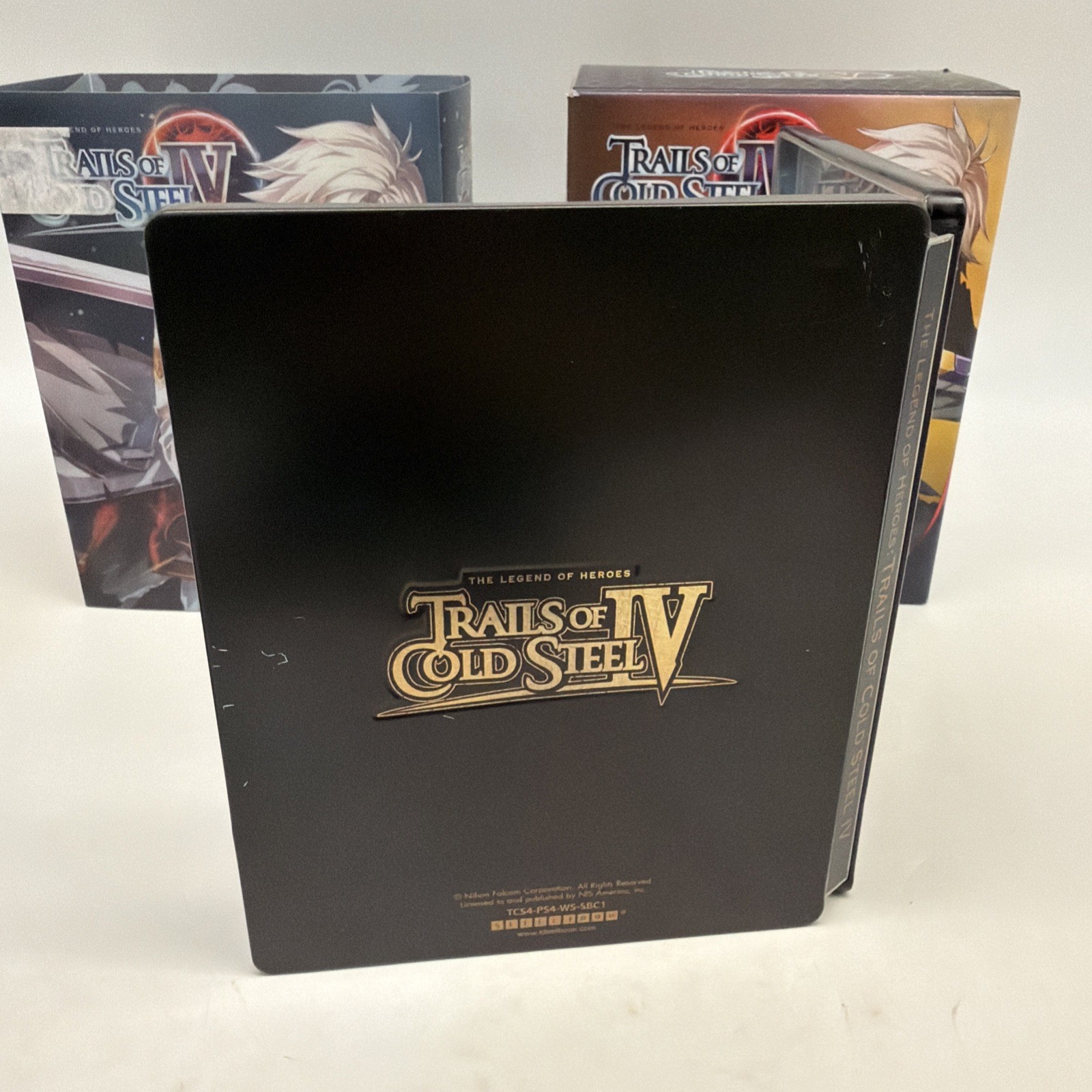 Legend of Heroes Trails of Cold Steel IV Limited Edition Collectors Box PS4!