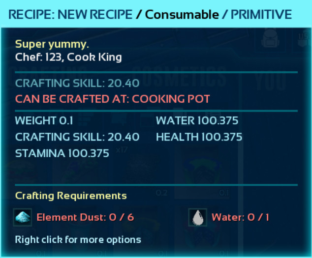 Food Water Ark Survival Ascended Official PVE