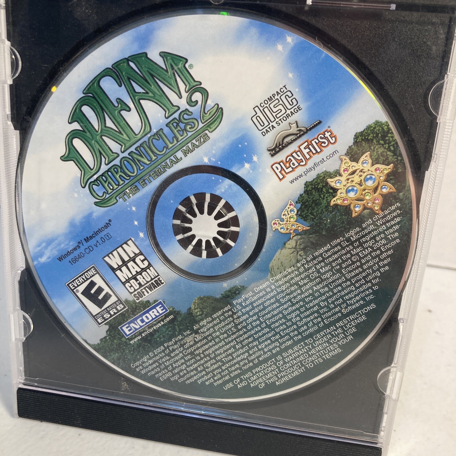 DREAM CHRONICLES 2 The Eternal Maze Adventure PC MAC Game Disc Only