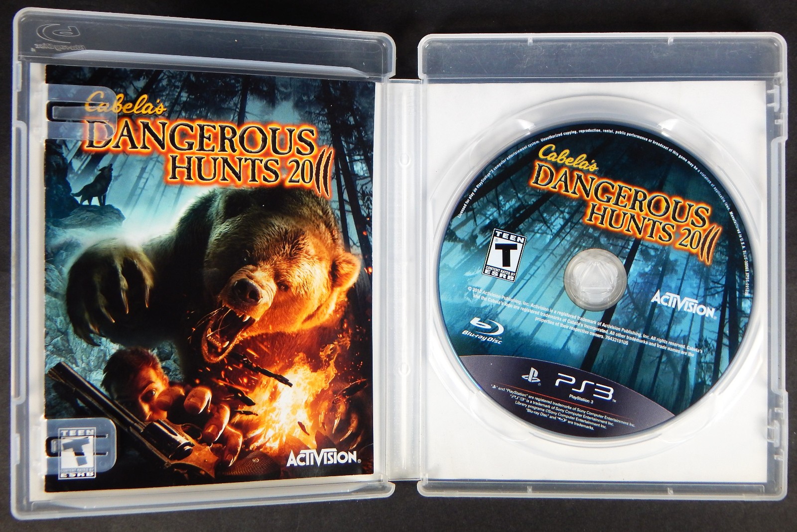 PS3 CABELA’S DANGEROUS HUNTS 2011 PLAY STATION MOTION COMPATIBLE MULTI PLAYER