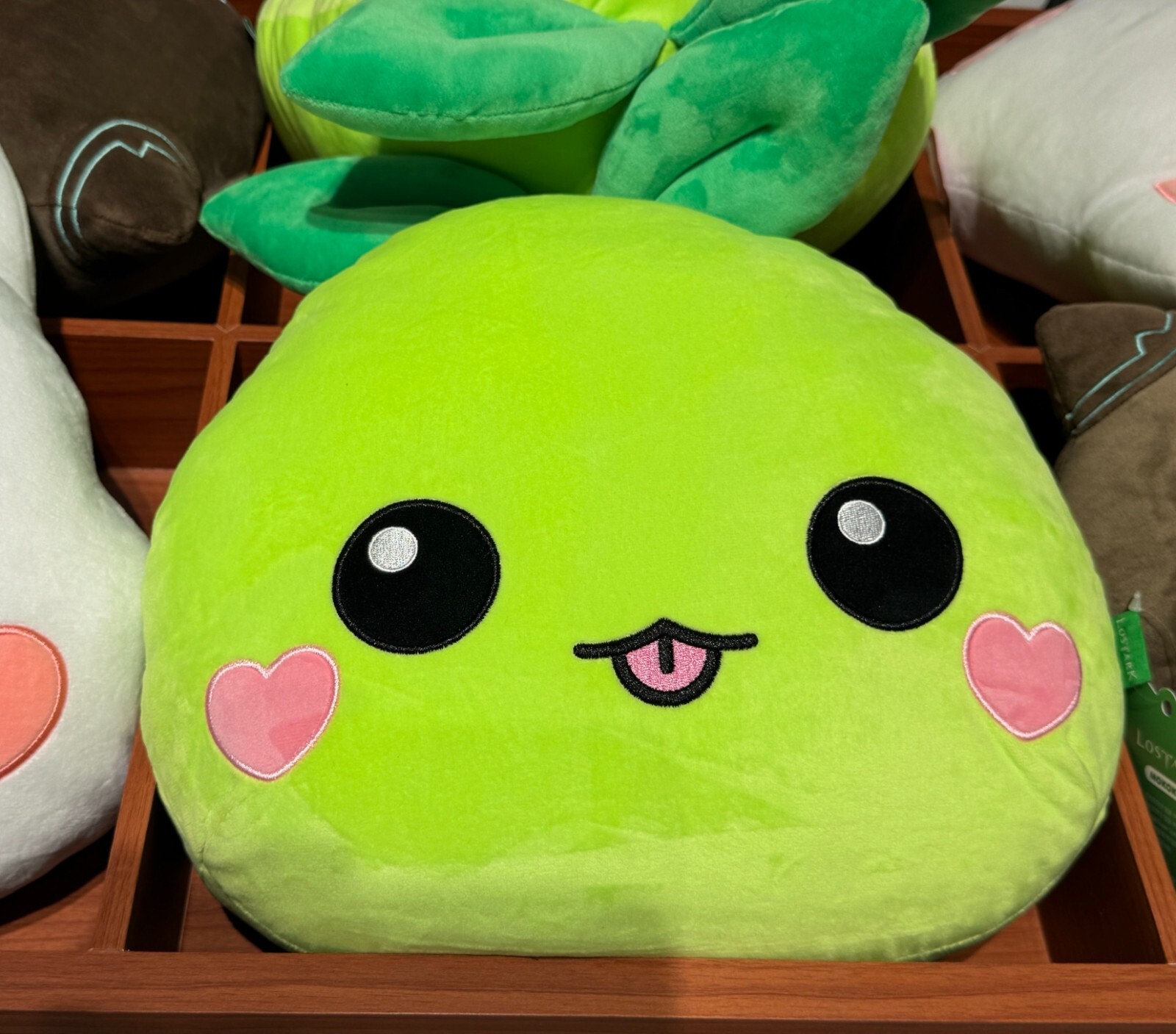 Official Lost Ark MOKOKO Face Doll Cushion The Hyundai Pop Up MD/Fedex