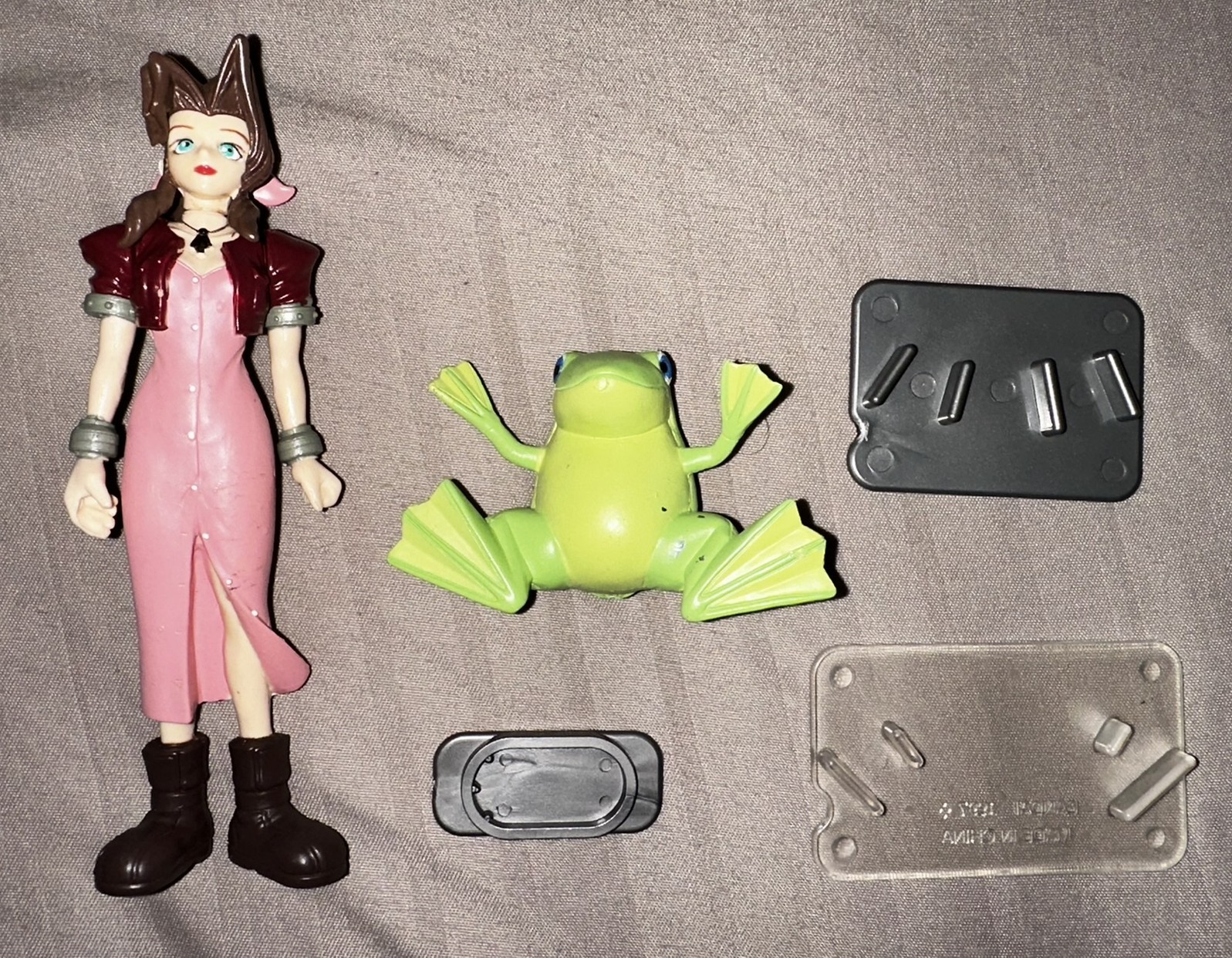 Bandai 1997 Final Fantasy 7 Action Figure Set Cloud, Sephiroth, Tifa, Aerith VGC