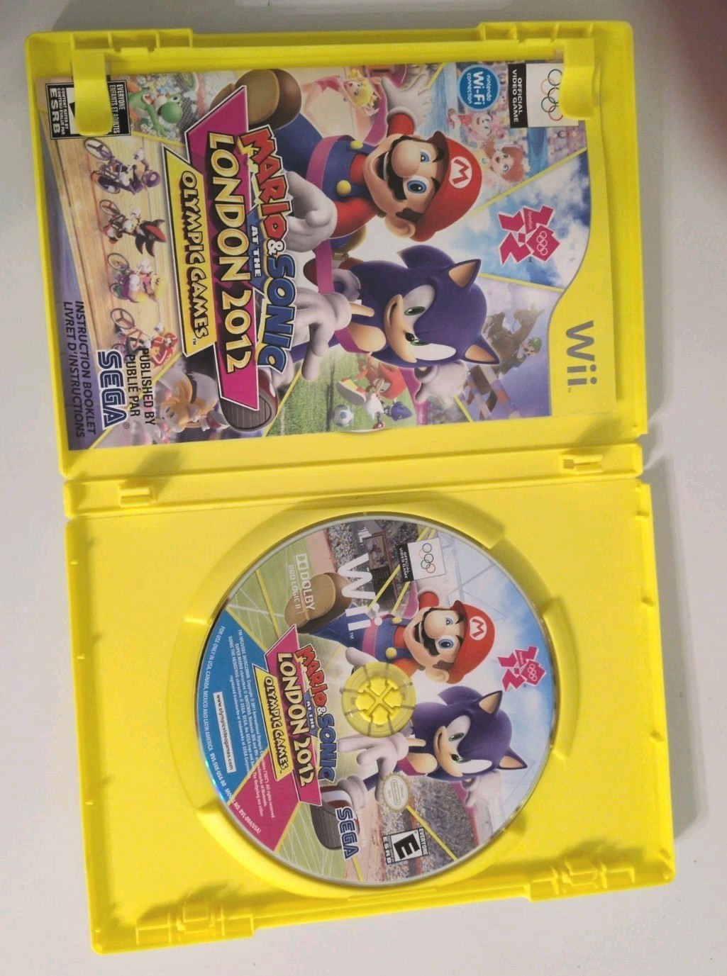 SEGA Mario & Sonic London 2012 Olympic Games (Nintendo Wii) 2011 E Wi-Fi