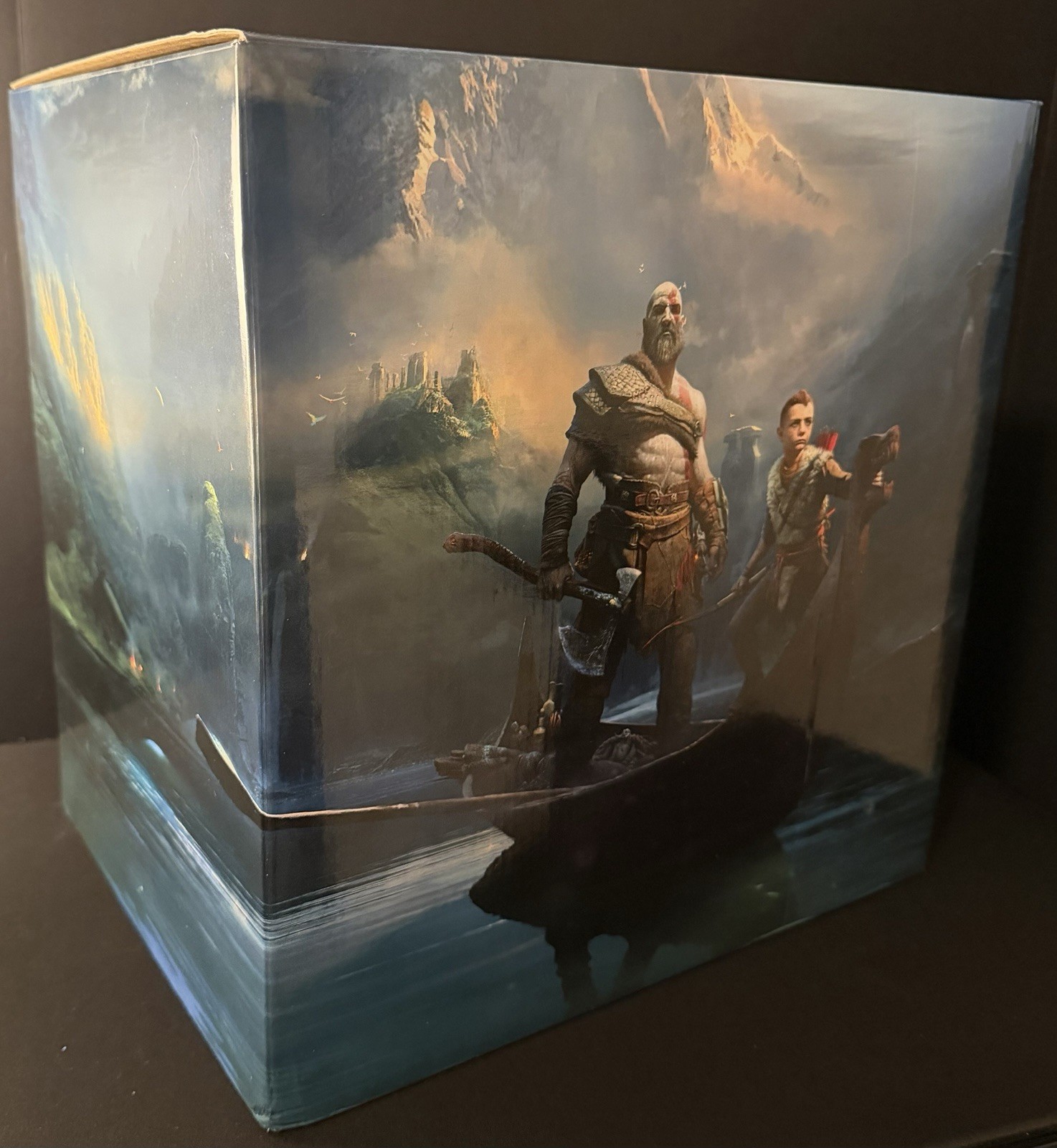 Sony PlayStation 4 God of War Collectors Edition PS4 Complete With Statue