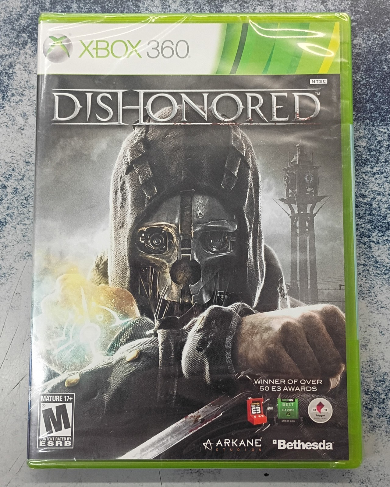 Dishonored (Microsoft Xbox 360, 2012) BRAND NEW, SEALED!