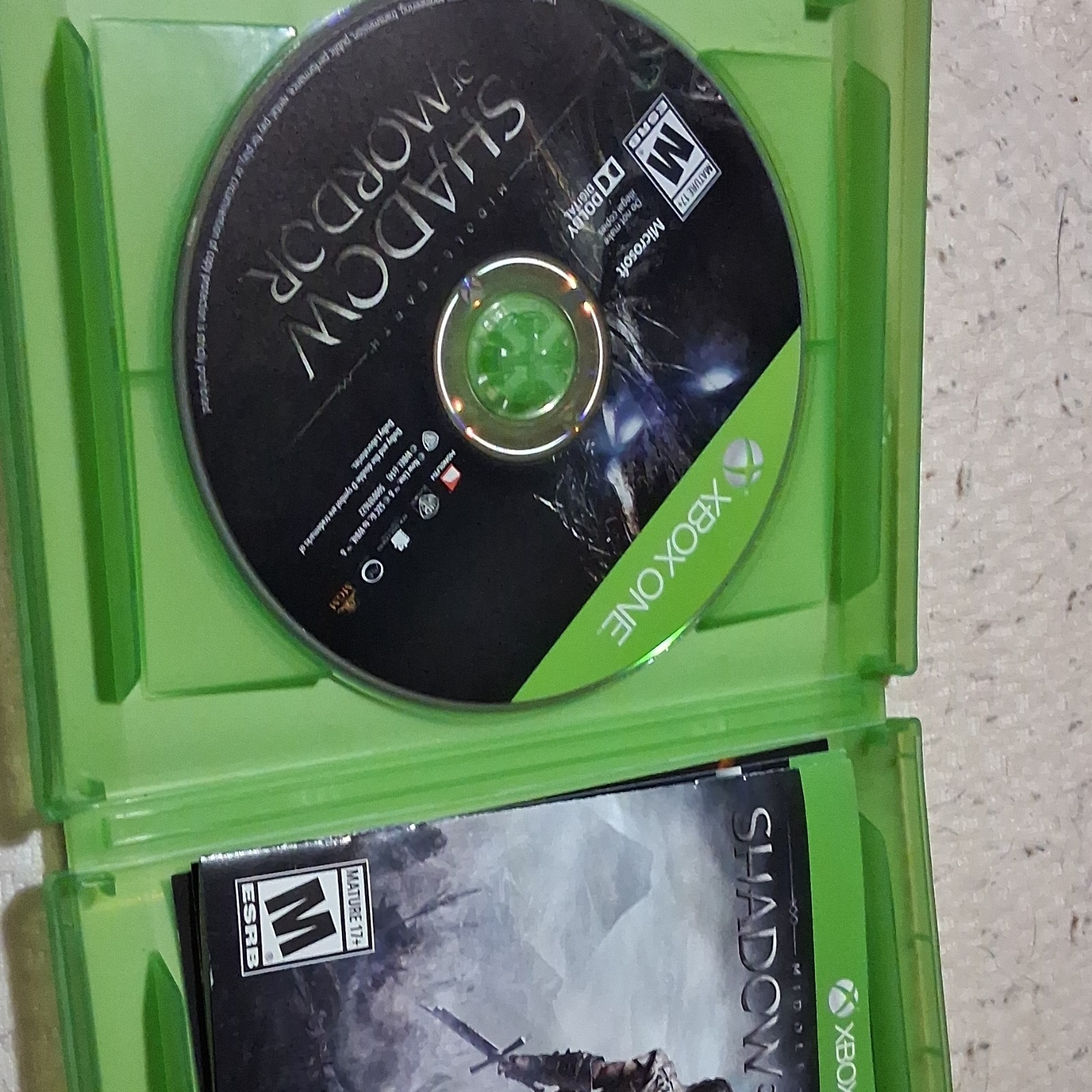 Warner Bros. Middle-earth: Shadow of Mordor – Xbox One Action-Adventure M 2014