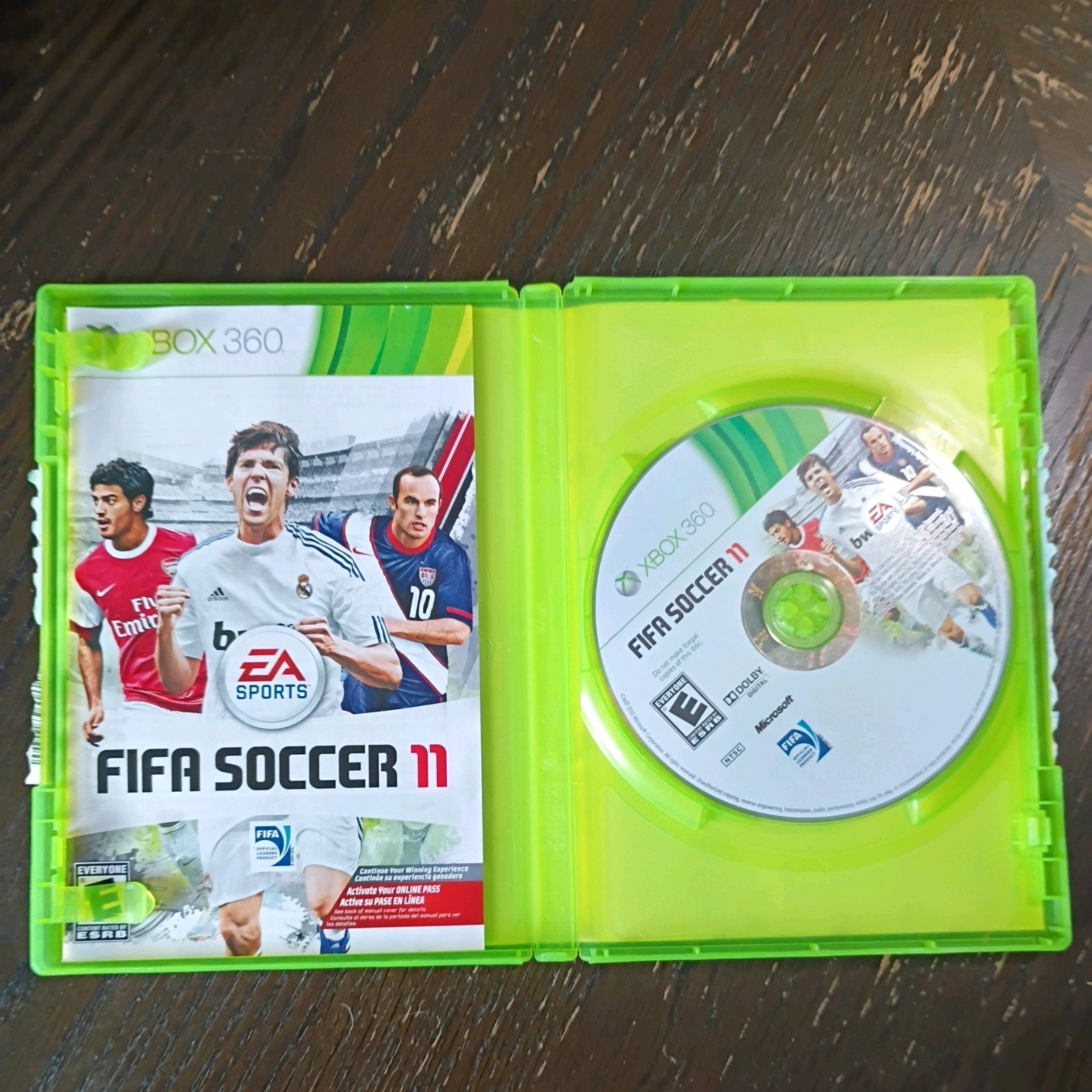 Xbox 360 Fifa 08,10,11,12,14 Game Lot Bundle Soccer Football