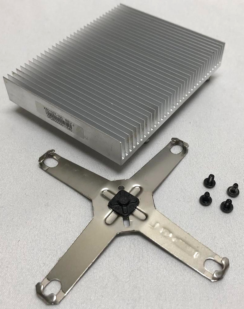 OEM Xbox 360 Original OG Fat HEATSINK Flat X801327-100 Bracket 800334 Part