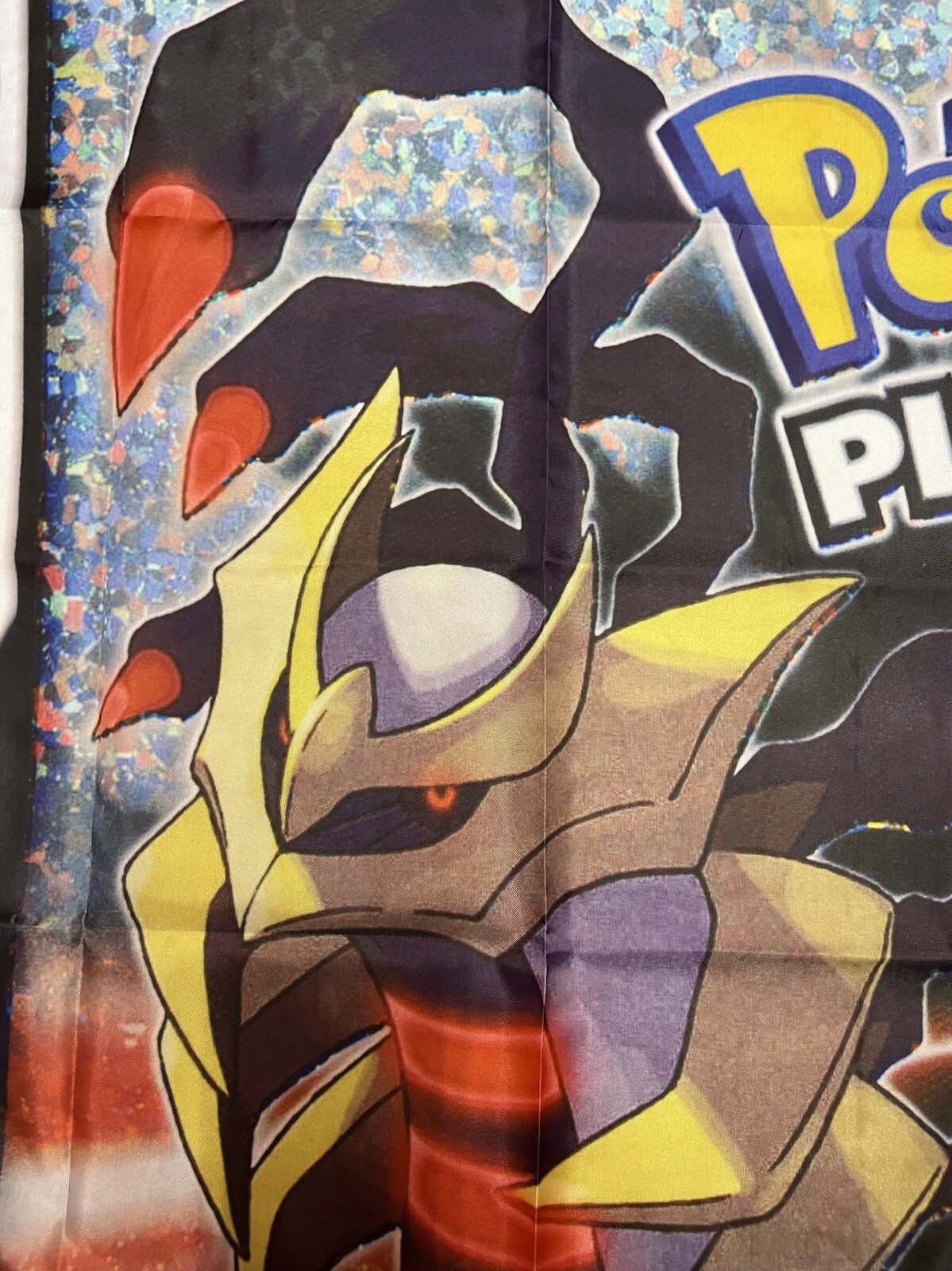 Pokemon Platinum Version DS Custom Wall Flag Banner Tapestry 3 x 3 Ft