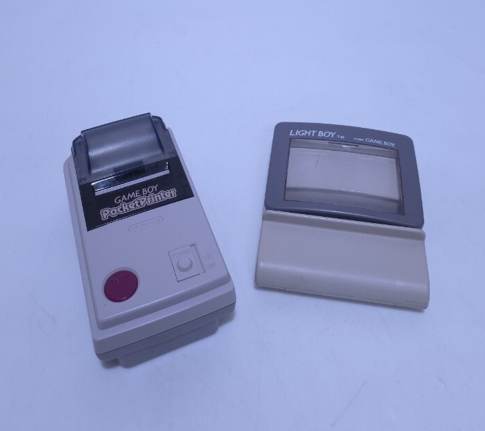 Nintendo Game Boy Pocket Printer MGB-007 Game Boy Light Boy VLB-01 Untested