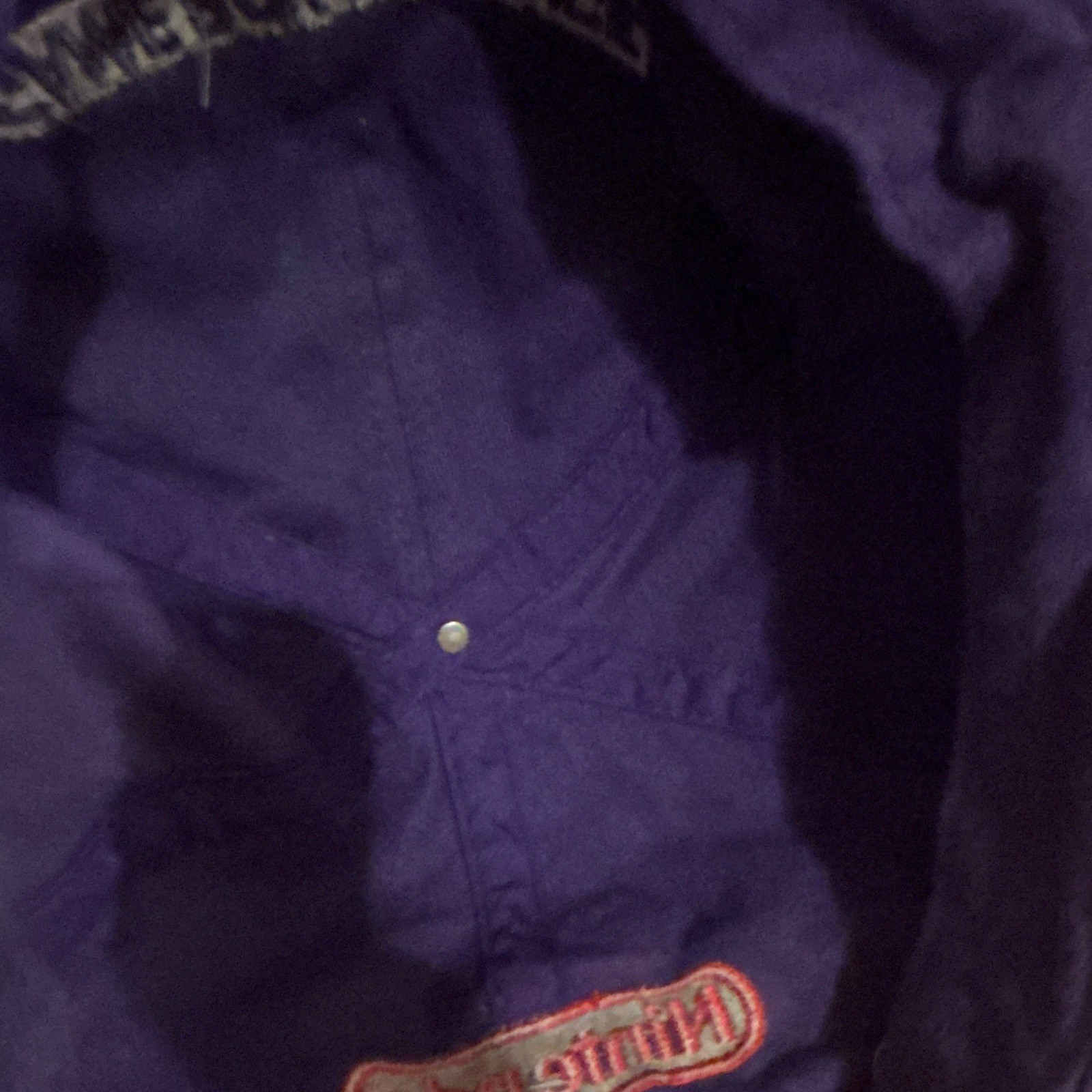 Nintendo Game Boy Advance Purple Adj Hat Cap 2001, NINTENDO OF AMERICA PROMO