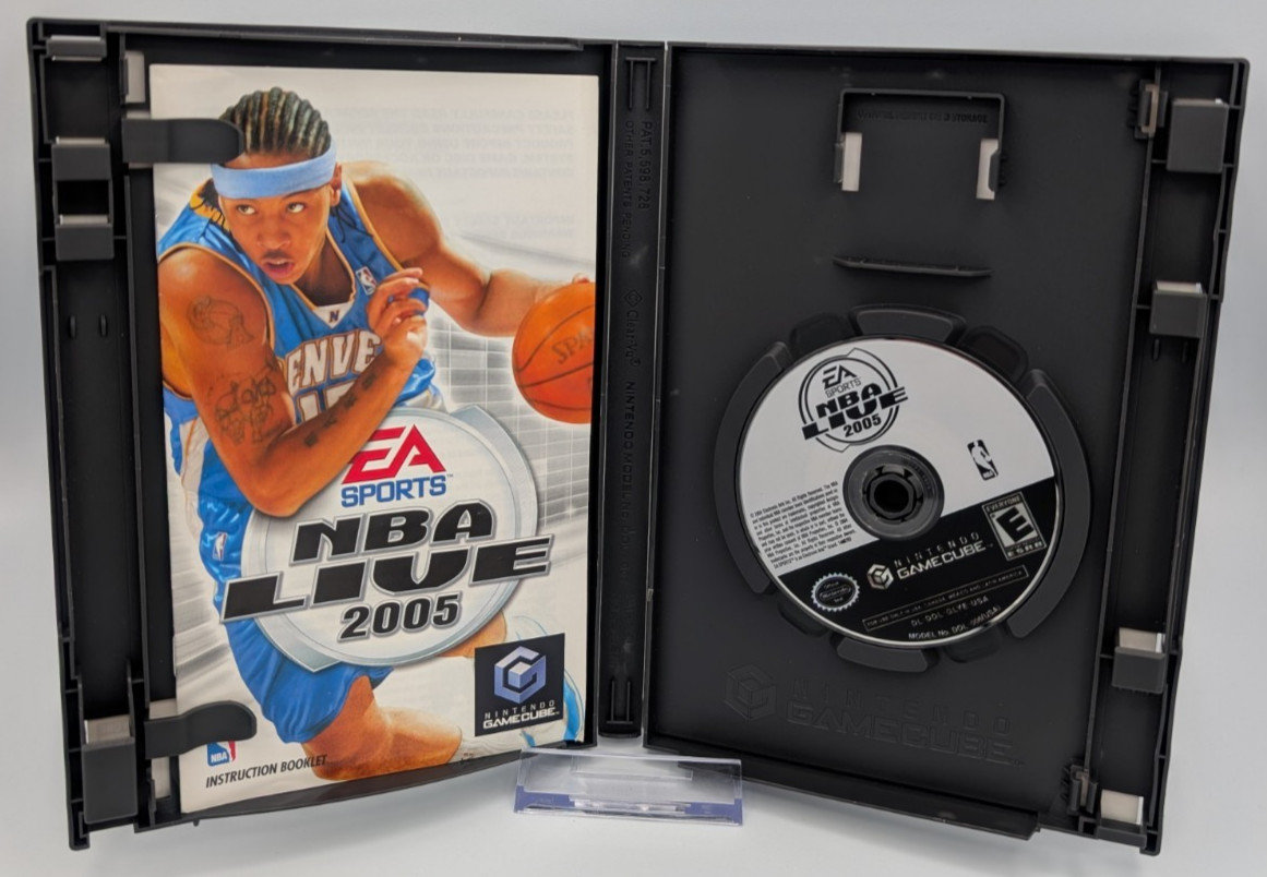 NBA Live 2005 (Nintendo GameCube, 2004) – CIB Complete – Tested