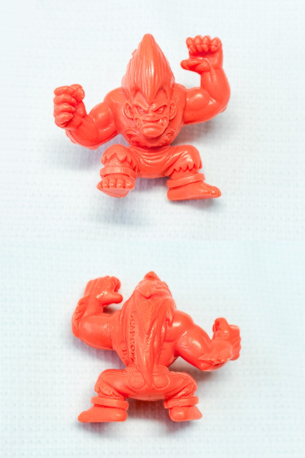 Vintage STREET FIGHTER II SD Keshi Mini Set of 12 Figures Complete (Bandai 1993)