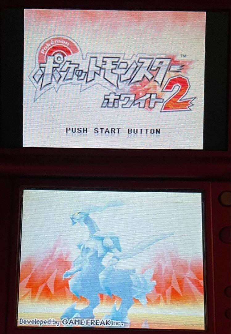 Pokemon White 2 & Black set Nintendo DS Japanese game Cartridge only