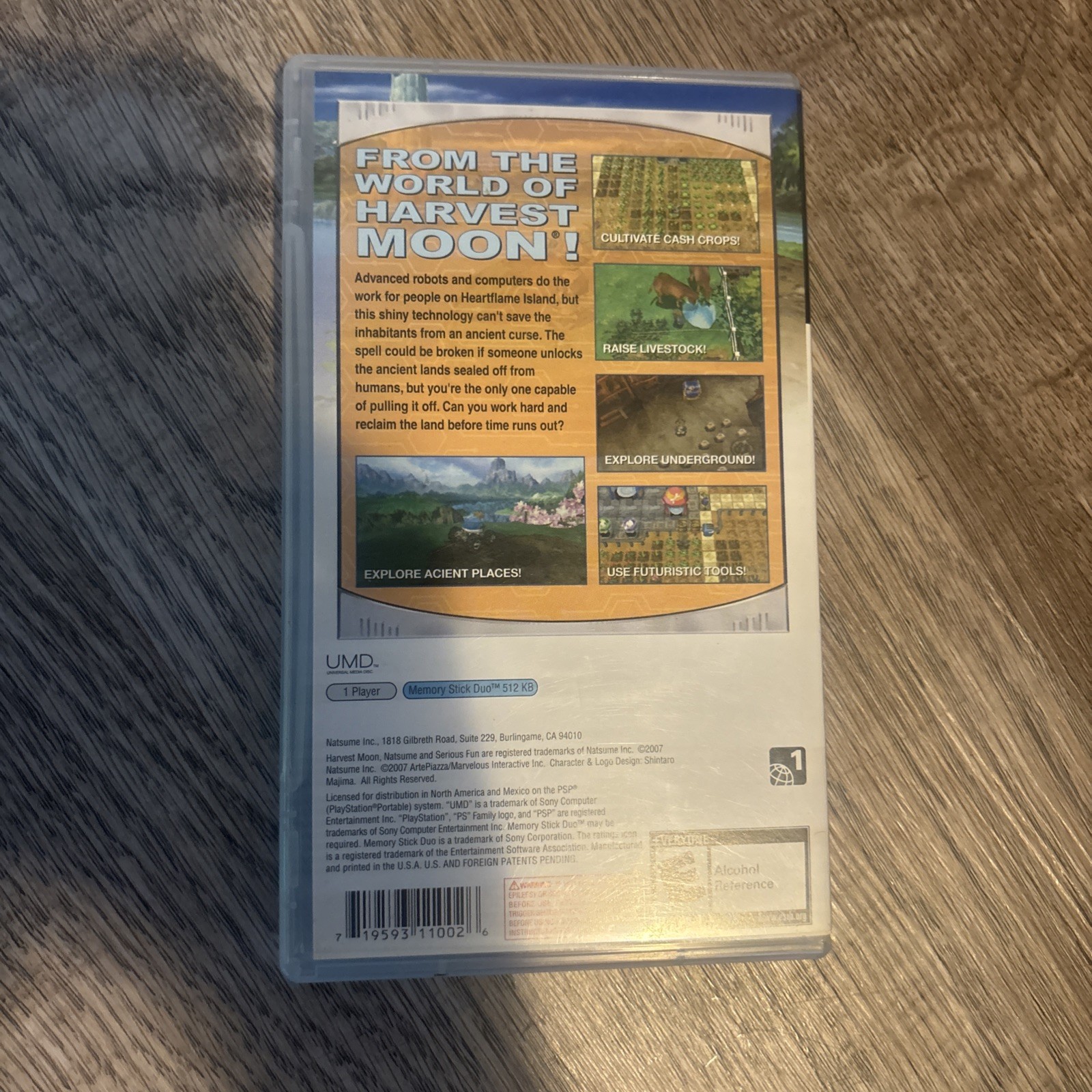 Innocent Life: A Futuristic Harvest Moon (Sony PSP, 2006) Complete