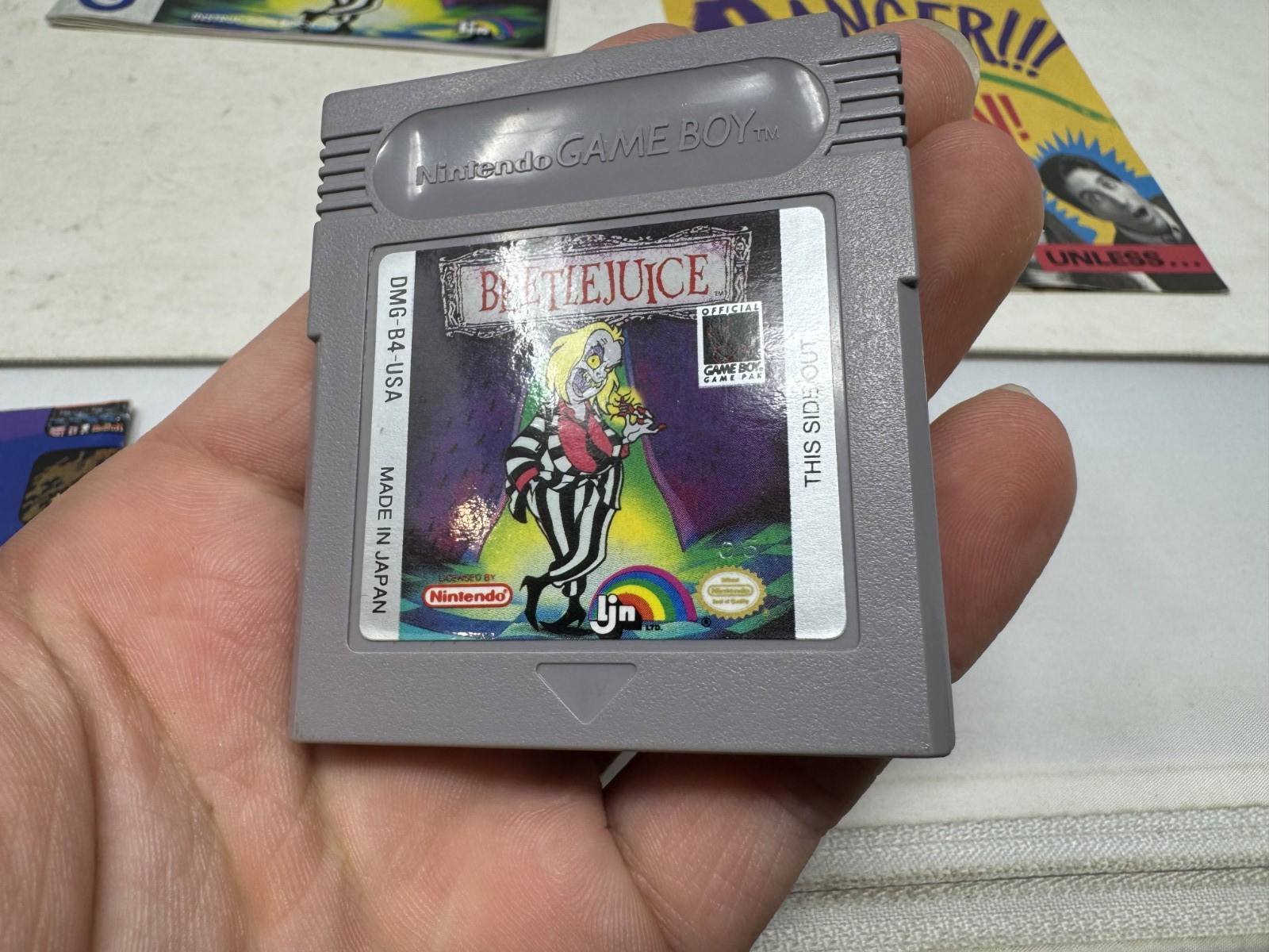 Beetlejuice for Nintendo Gameboy