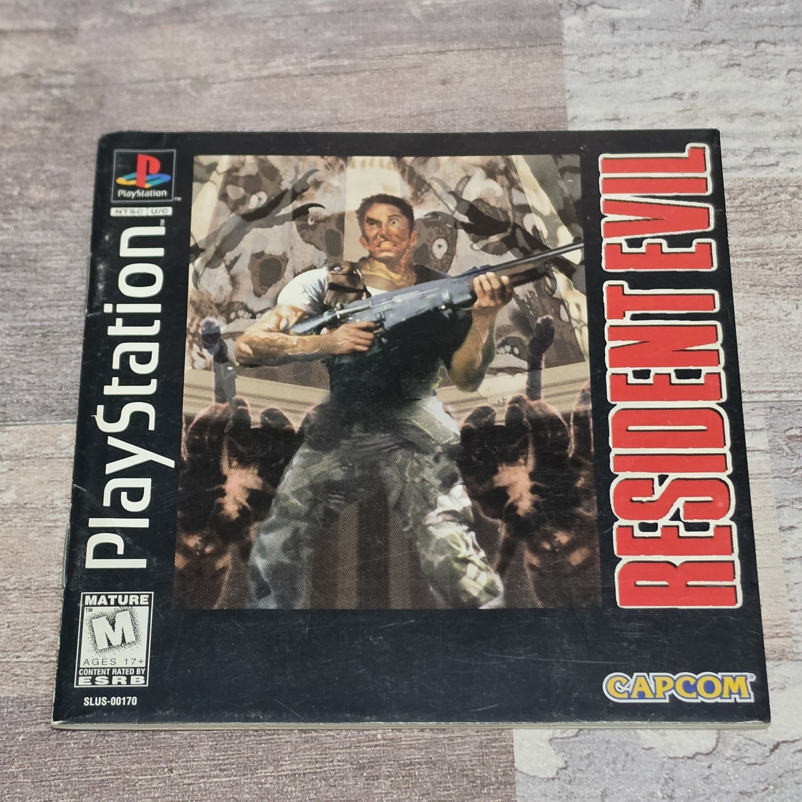 Resident Evil (Sony PlayStation 1, 1996) Tested Jewel Case w/ Reg Card