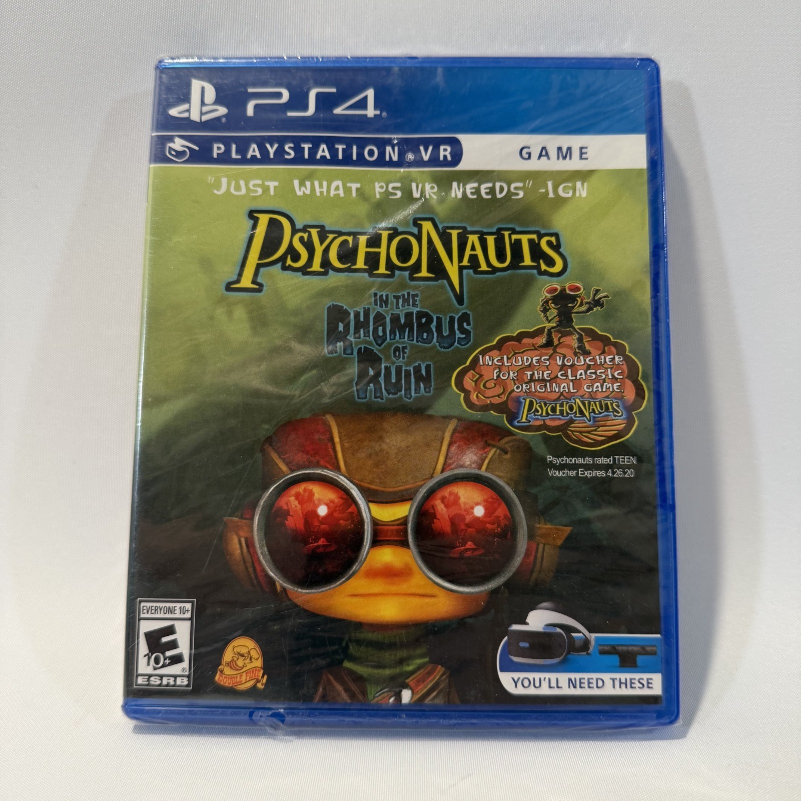 Psychonauts in the Rhombus of Ruin PS4 Double Fine VR Adventure Puzzle Game New