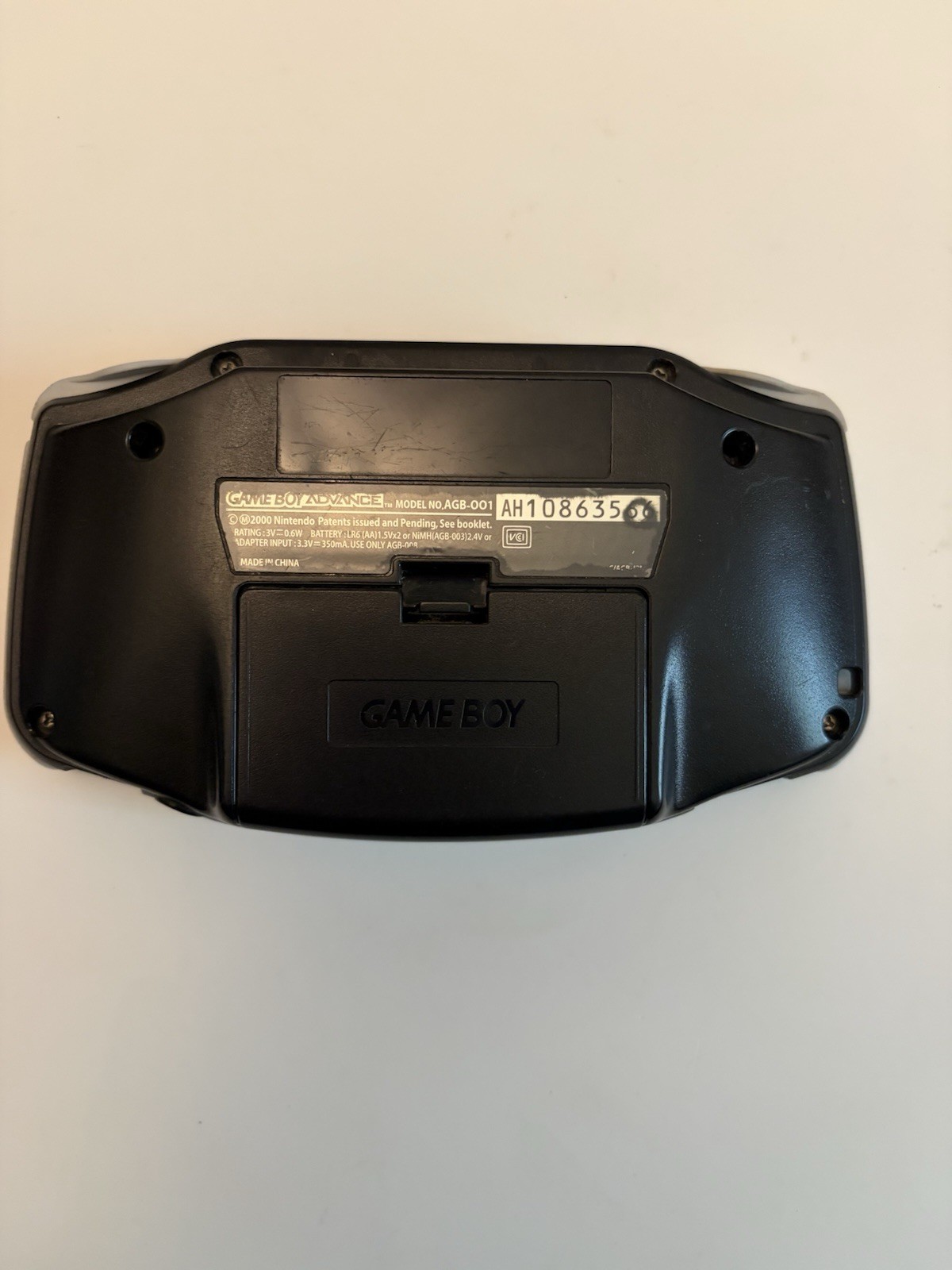 PROFESSIONALLY RESTORED OEM Game Boy Pocket Advance (Black) & Mario Kart!