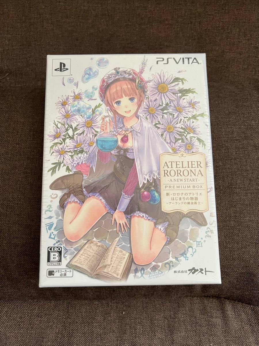 PS VITA Atelier Shin Rorona Totori Meruru Premium Box 3Games Set Japanese
