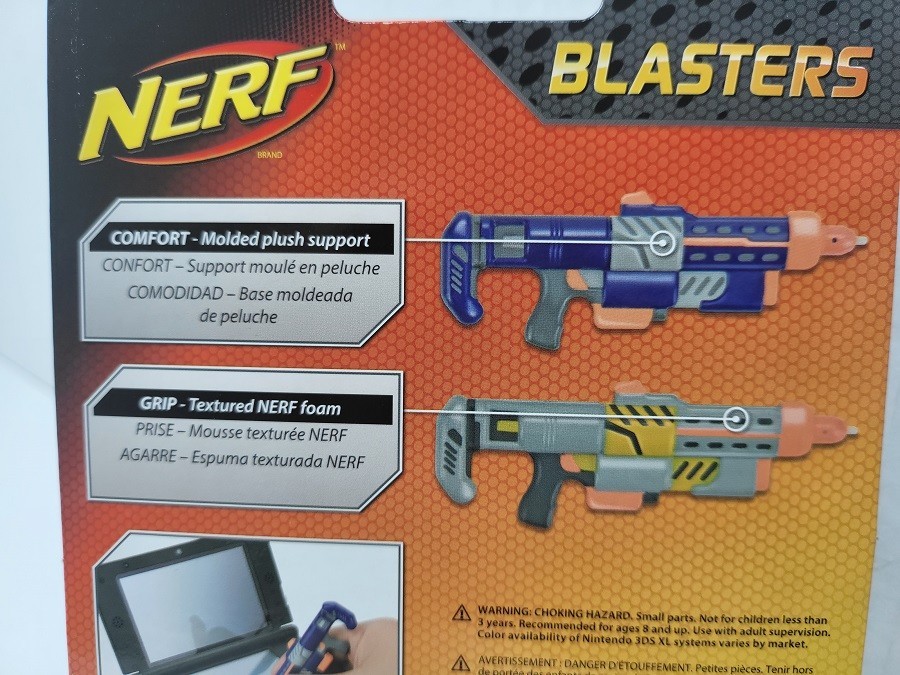 2 NEW NERF BLASTERS STYLUS PENS FOR NINTENDO FOR DS LITE /3DS/3DS XL /DSi/DSi XL