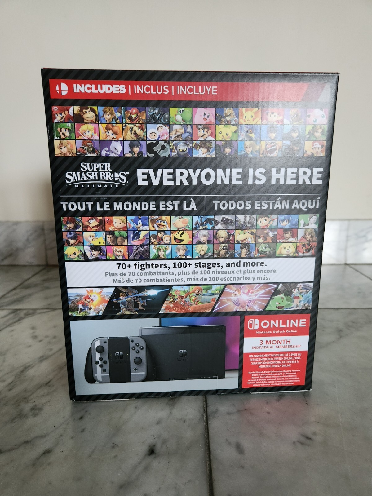 Nintendo Switch (OLED Model) Super Smash Bros. Bundle 64GB Console – (BRAND NEW)