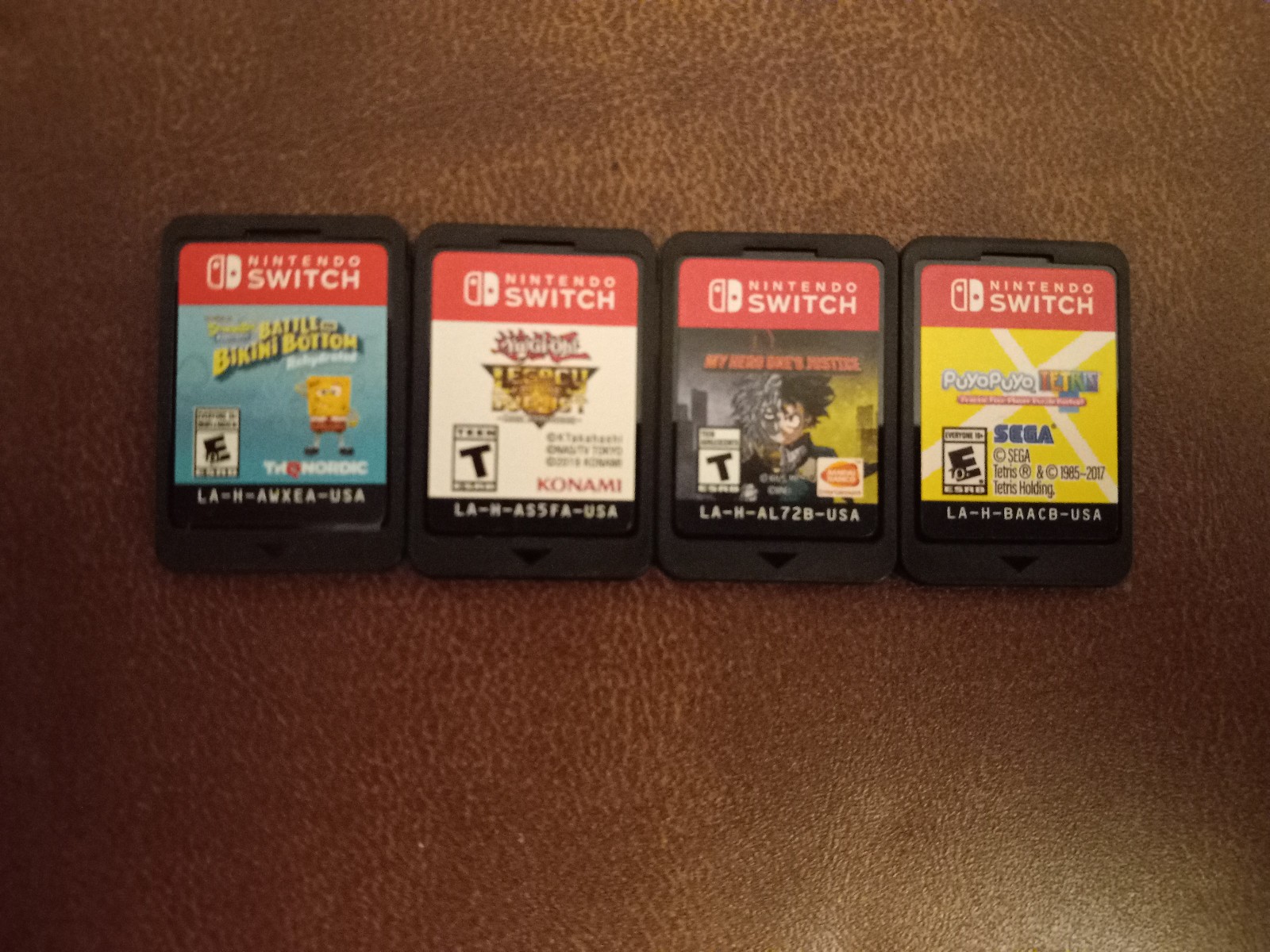 Assorted Nintendo Switch Games