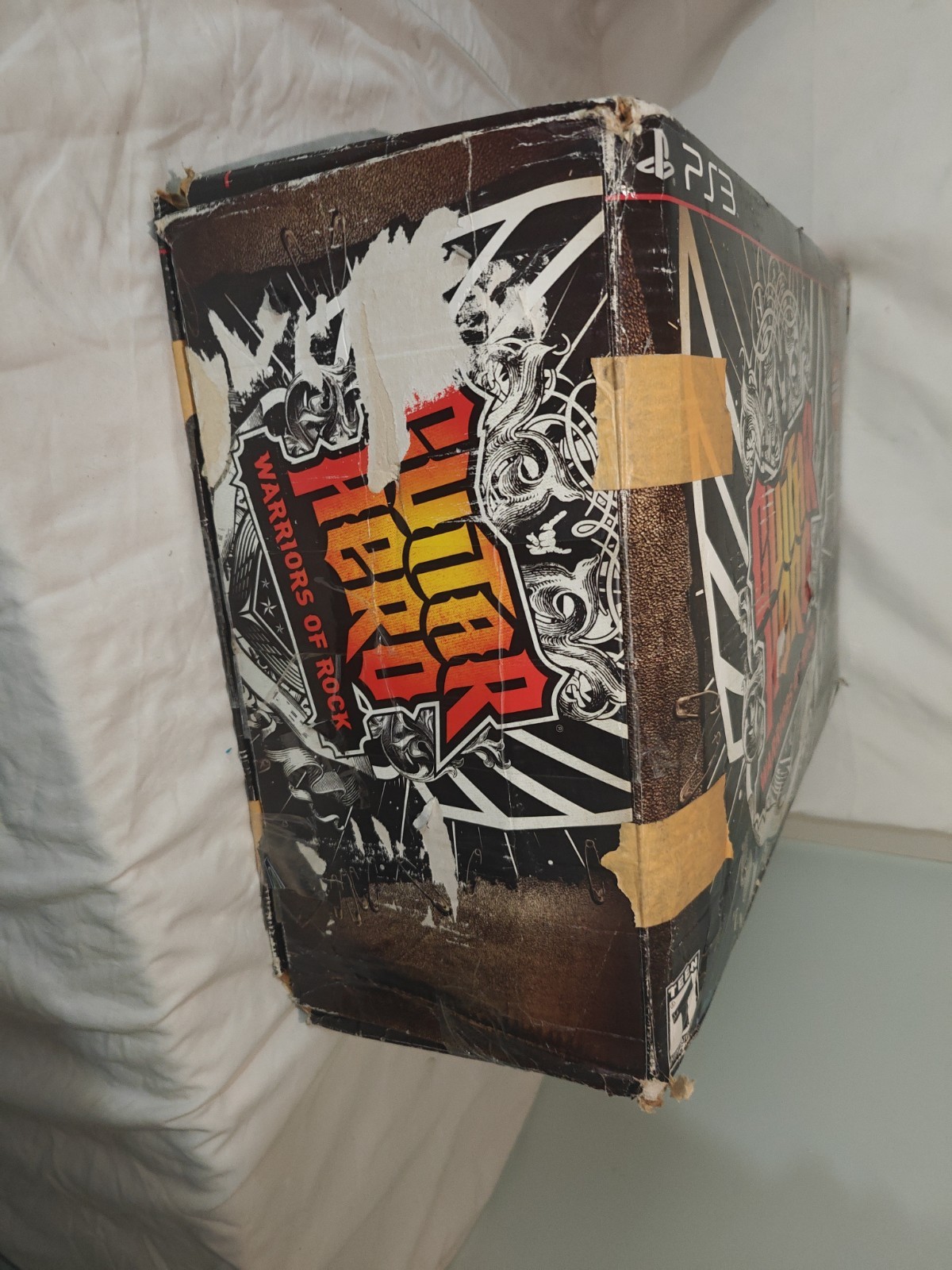 PS3 Guitar Hero WARRIORS OF ROCK Super Bundle Band playstation 3 New Open Box