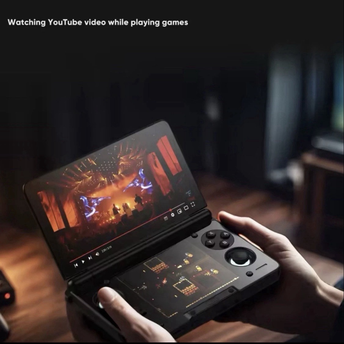 New AYN Thor Base Android Handheld Dual Screen Clamshell 6” AMOLED 1080p Gaming