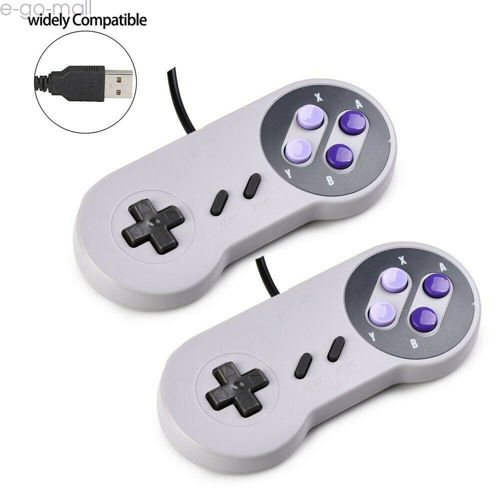 SNES USB Controller GamePad for Windows PC MAC Linux Raspberry Pi 3 Sega Genesis