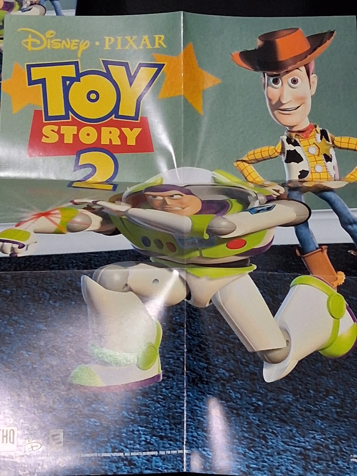 Mint Toy Story 2 – GameBoy Color – CIB w/ Poster – Complete In Box Manual Game