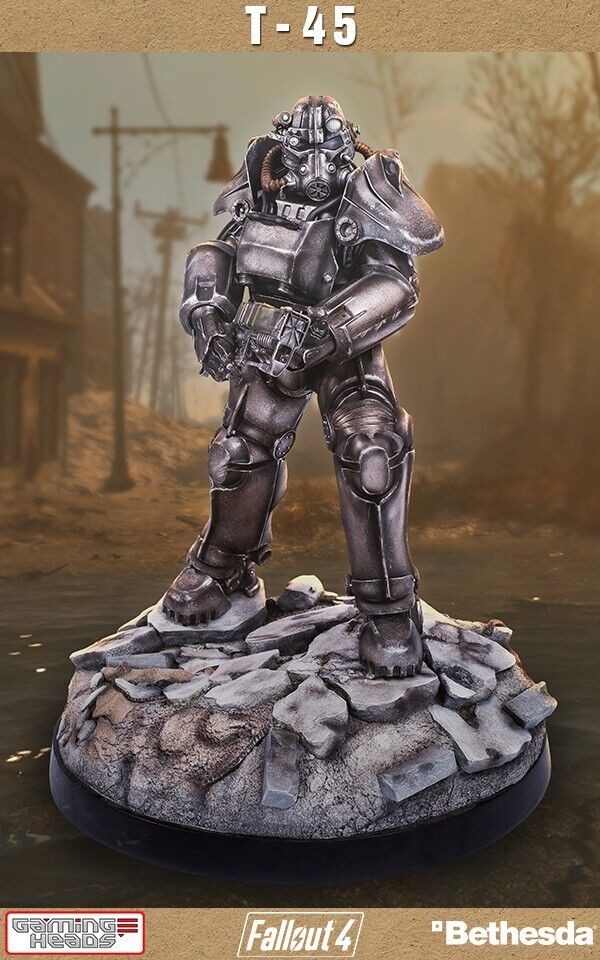 Gaming Heads Fallout 4: T-45 Power Armor Regular Statue SEALED
