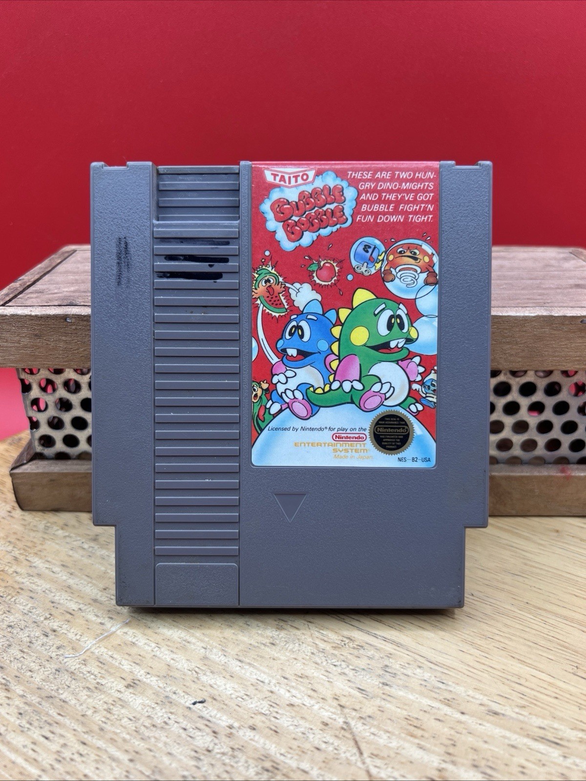 Bubble Bobble (Nintendo Entertainment System, 1985) NES Authentic