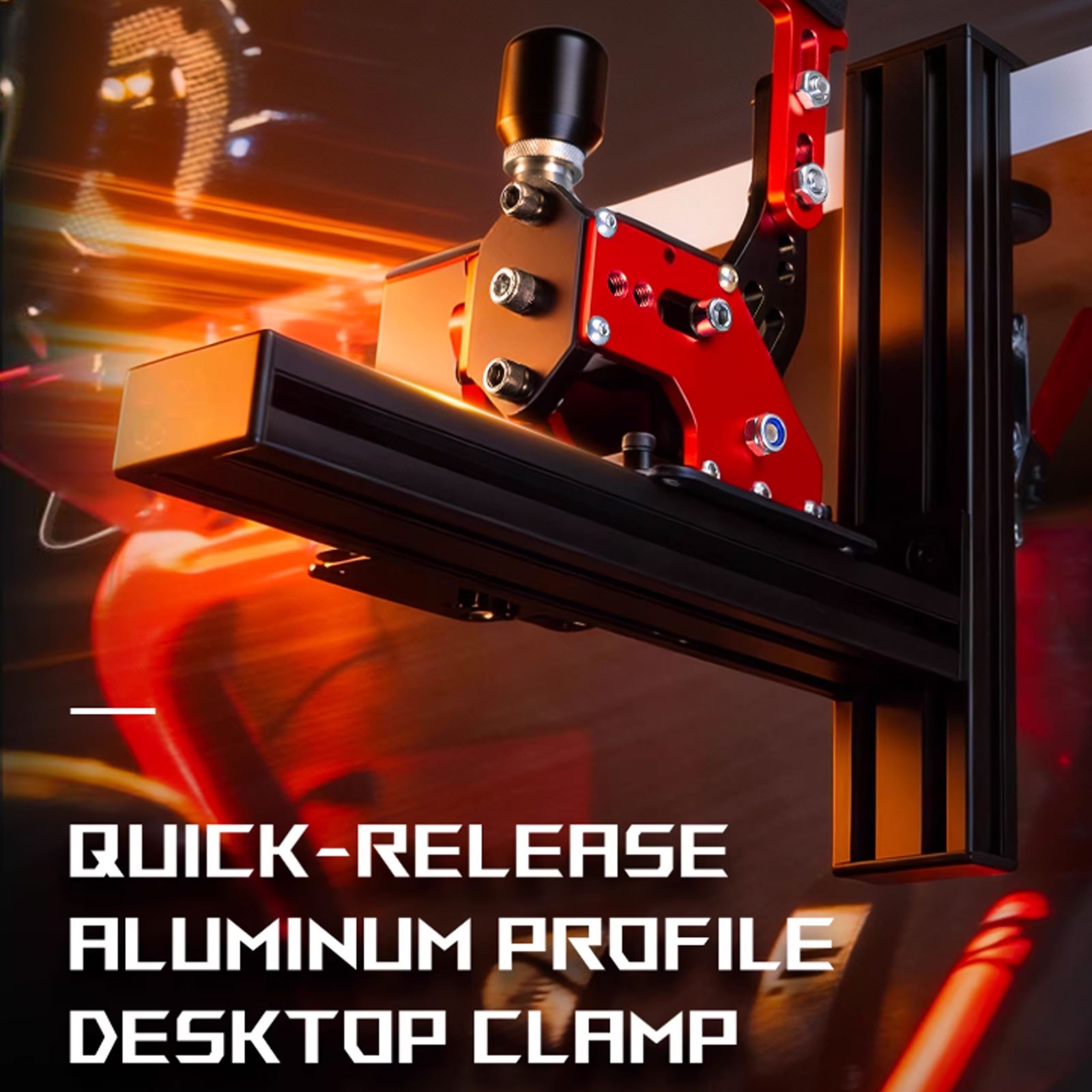 ODDOR racing game simulator aluminum Desk Mount clamp For MOZA Q1 TB-RS G27oHhy