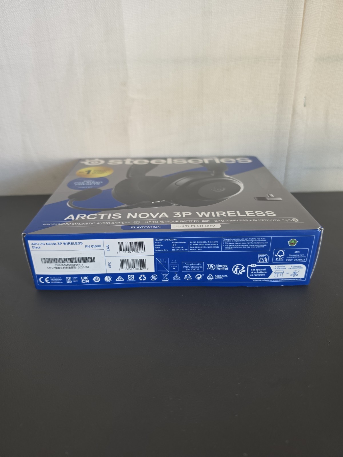 SteelSeries Arctis Nova 3P Wireless Multi-Platform Gaming Headset NEW SEALED