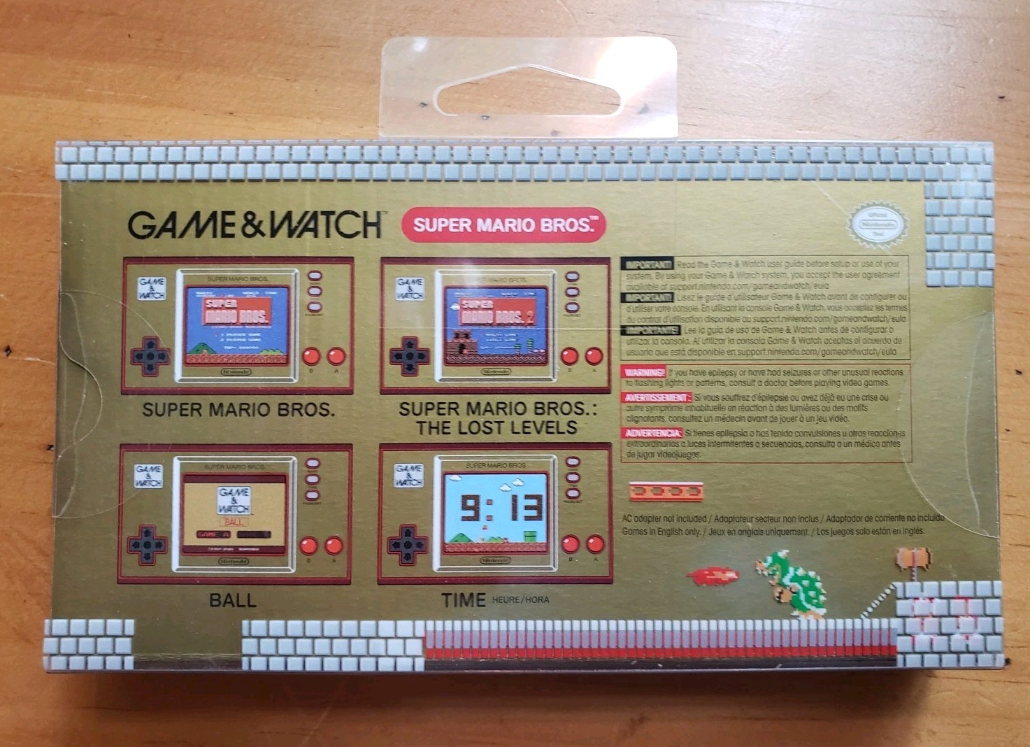 Super Mario Bros 35th Anniversary Game and Watch NEW AND SEALED