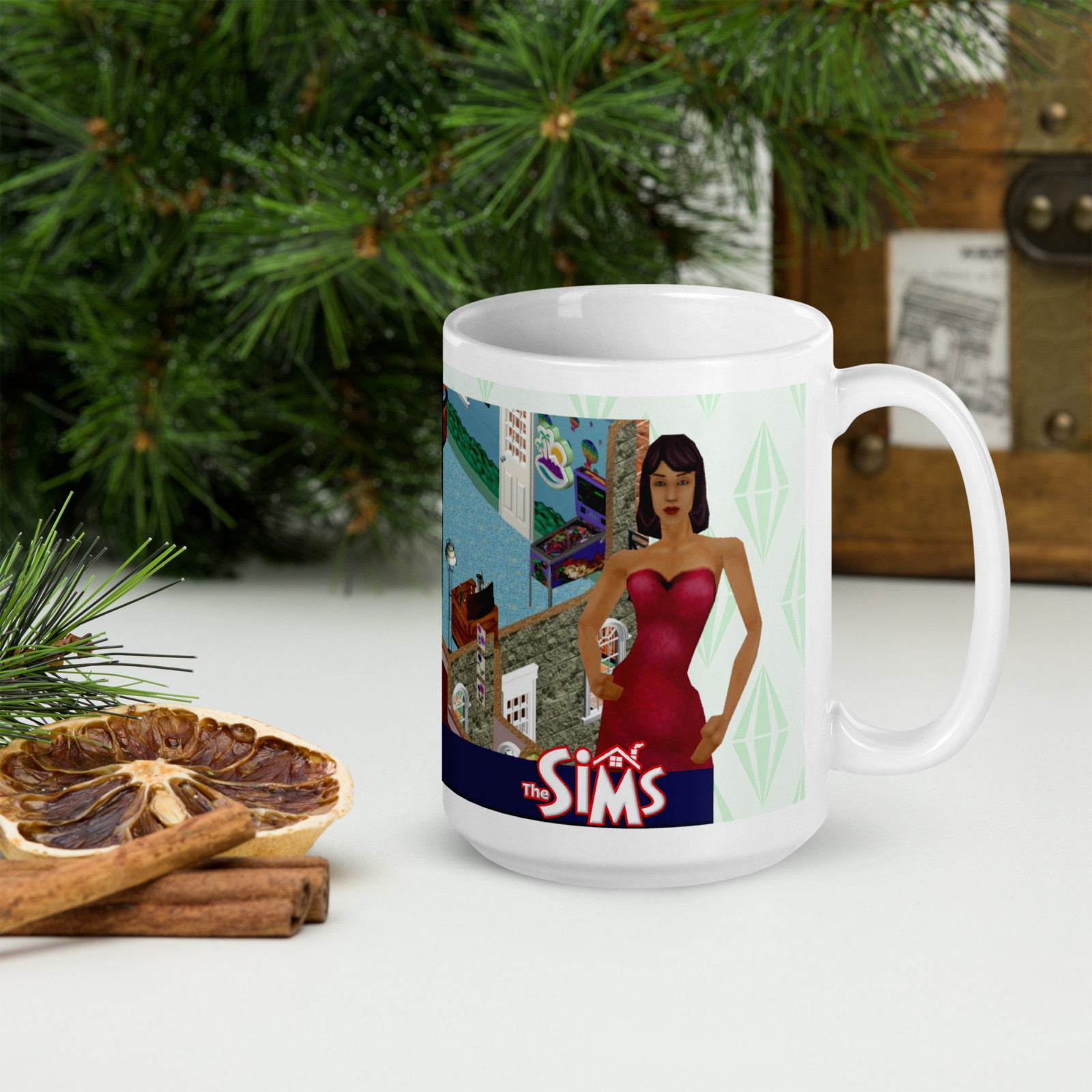 The Sims Mug Gift Gaming 15oz the Sims Bella Goth Gameplay Mug Gift Christmas