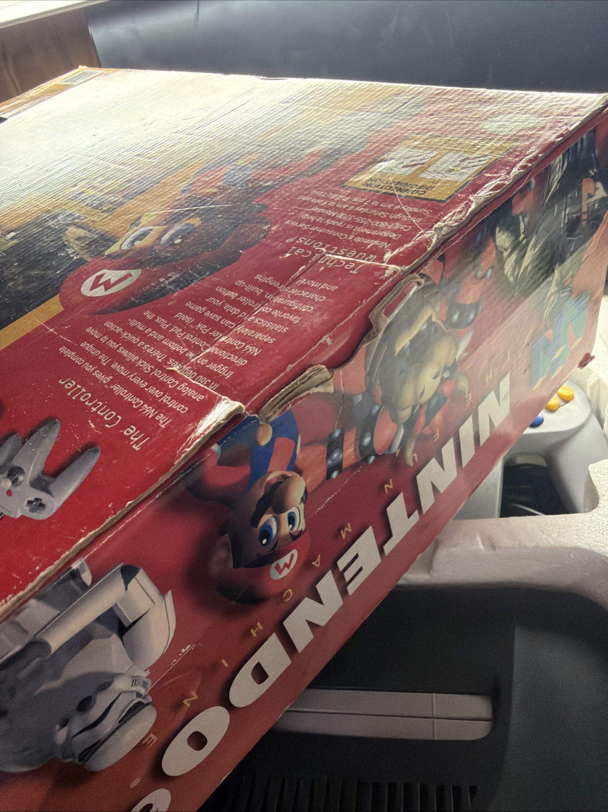 1996 Nintendo 64 Launch Edition Console Complete in Box With Expansion Pack CIB