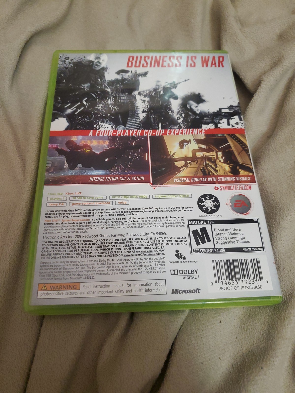 Syndicate (Microsoft Xbox 360, 1994)