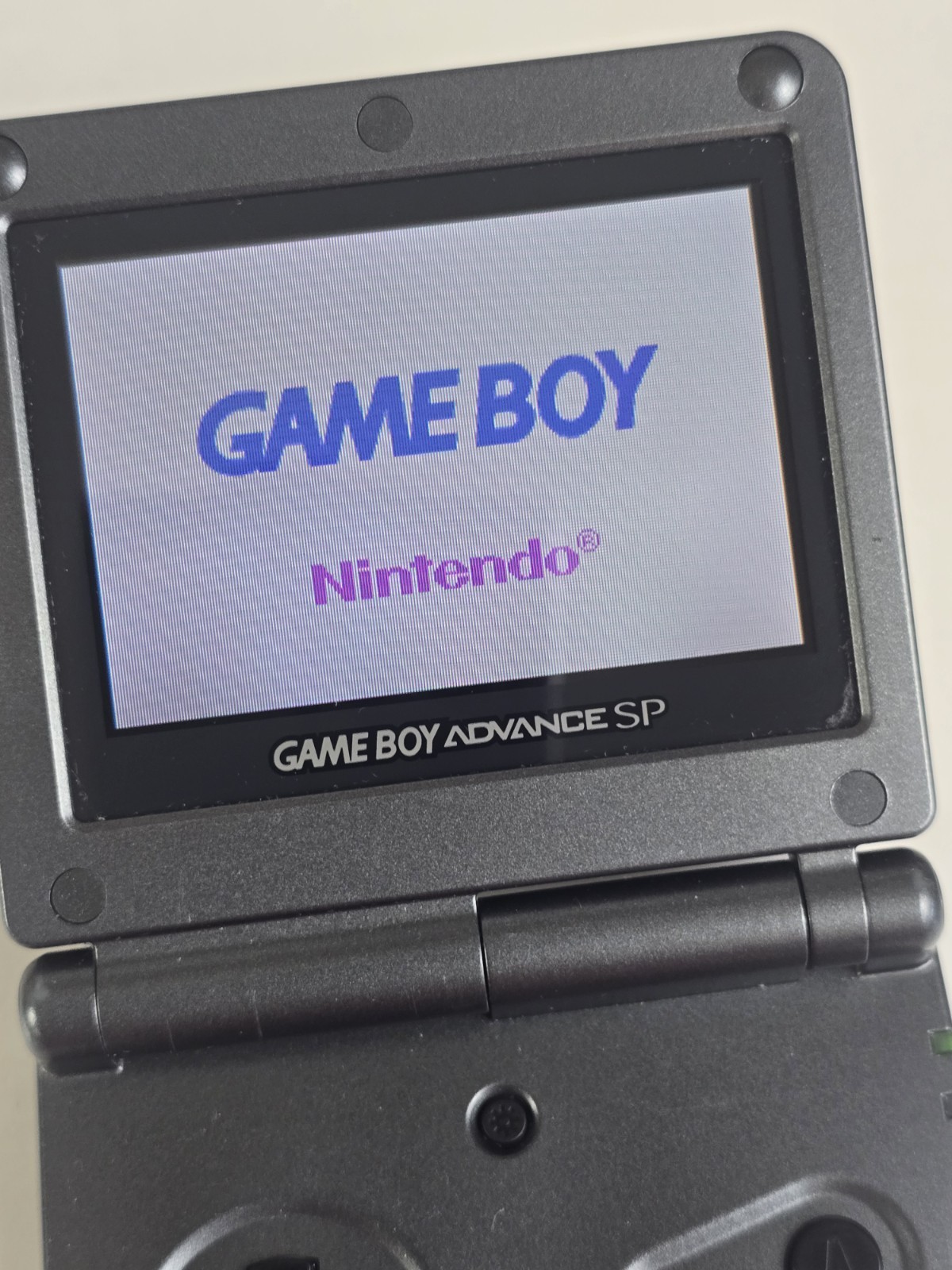 Nintendo Game Boy Advance SP AGS 001 Onyx Black GBA Console Bundle Tested