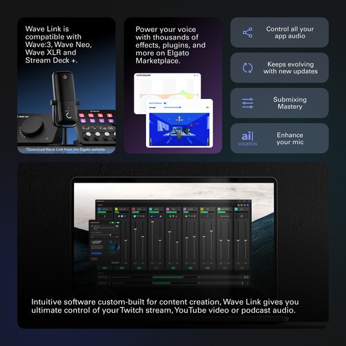 Elgato Stream Deck Plus – (Black) 20GBD9901